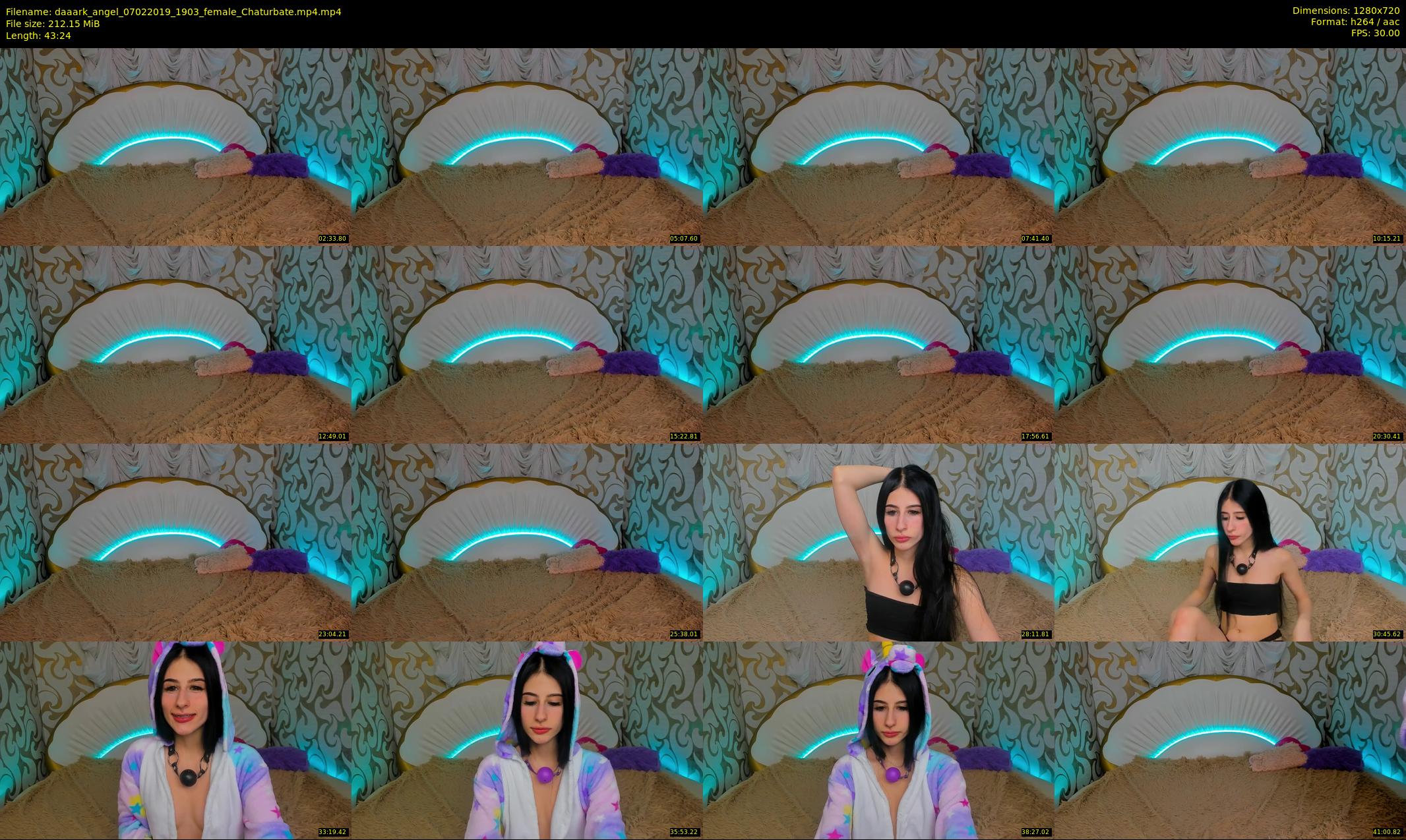 daaark_angel — 44 minute Chaturbate female cam show recording, 720p, Feb 7, 2019