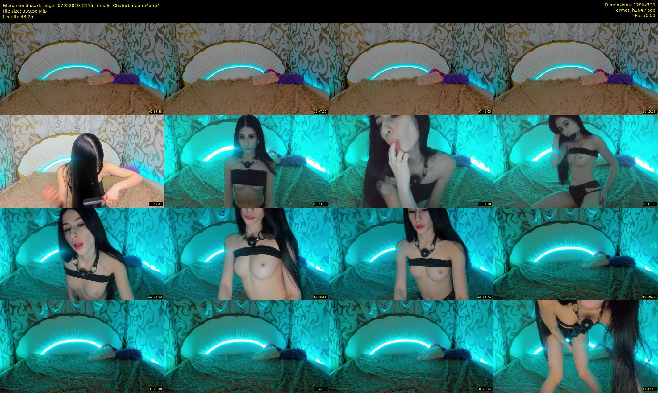 daaark_angel — 44 minute Chaturbate female cam show recording, 720p, Feb 7, 2019