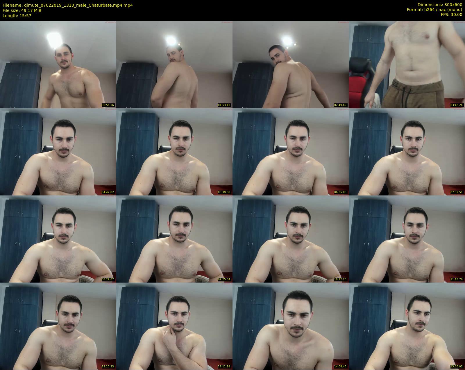 djmute — 16 minute Chaturbate male cam show recording, 480p, Feb 7, 2019
