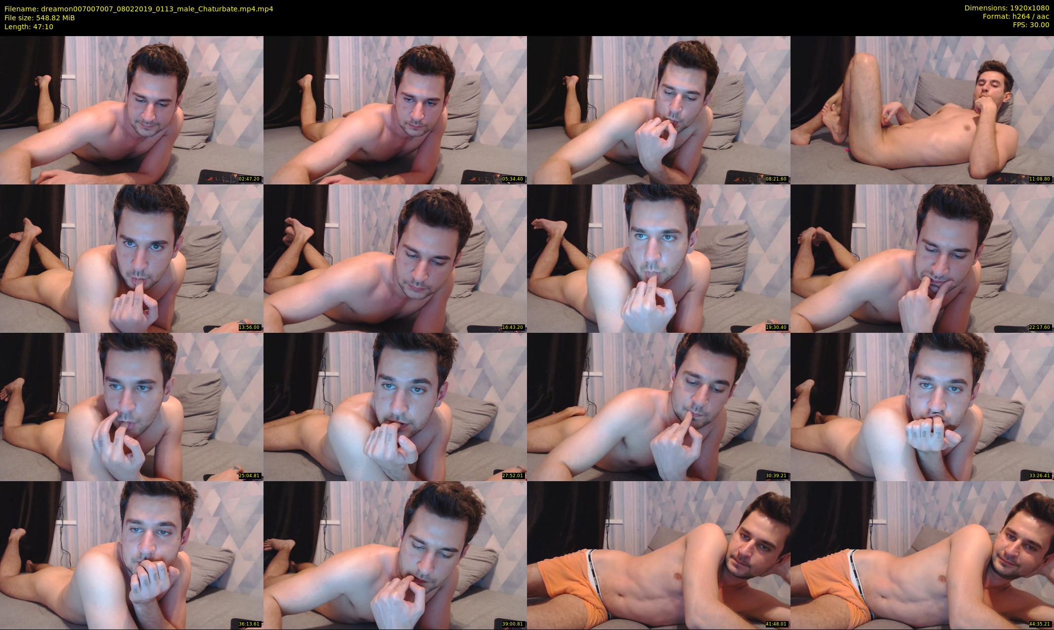 dreamon007007007 — 48 minute Chaturbate male cam show recording, 1080p, Feb 8, 2019