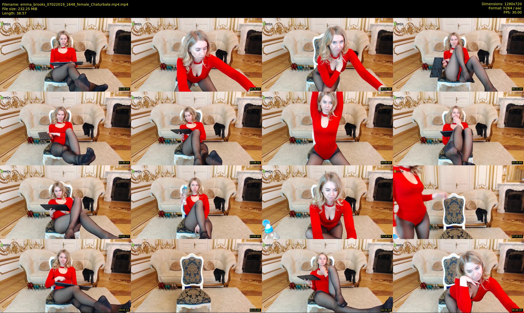 emma_brooks — 39 minute Chaturbate female cam show recording, 720p, Feb 7, 2019