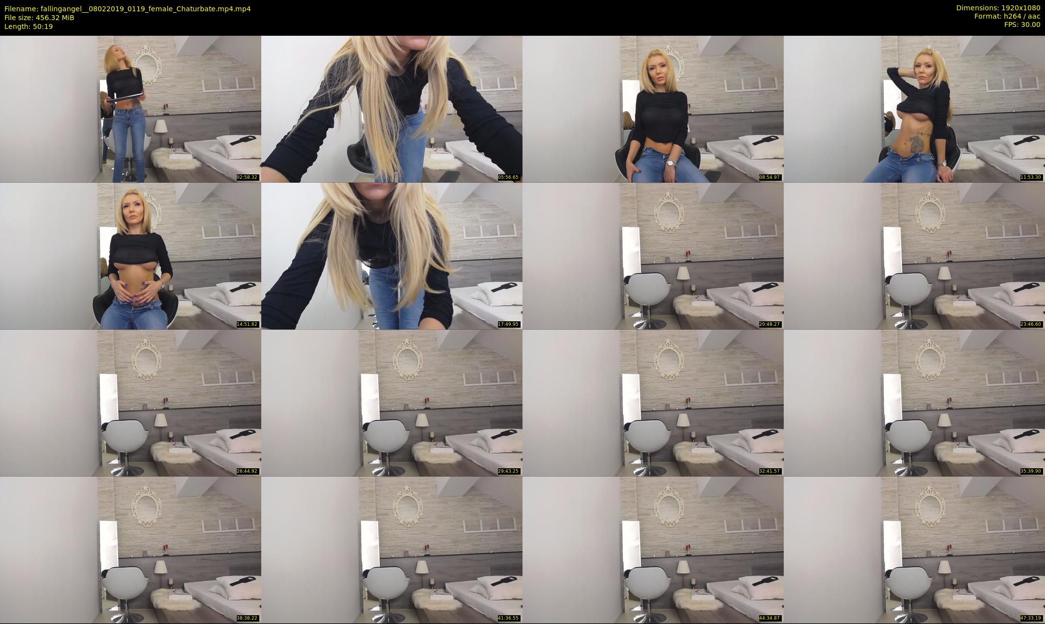fallingangel_ — 51 minute Chaturbate female cam show recording, 1080p, Feb 8, 2019