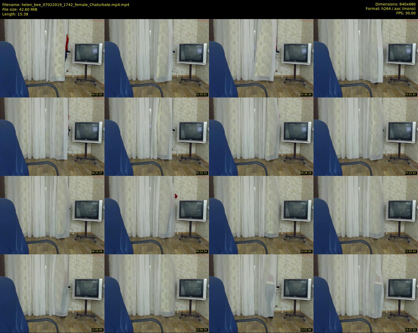 helen_bee — 16 minute Chaturbate female cam show recording, 480p, Feb 7, 2019