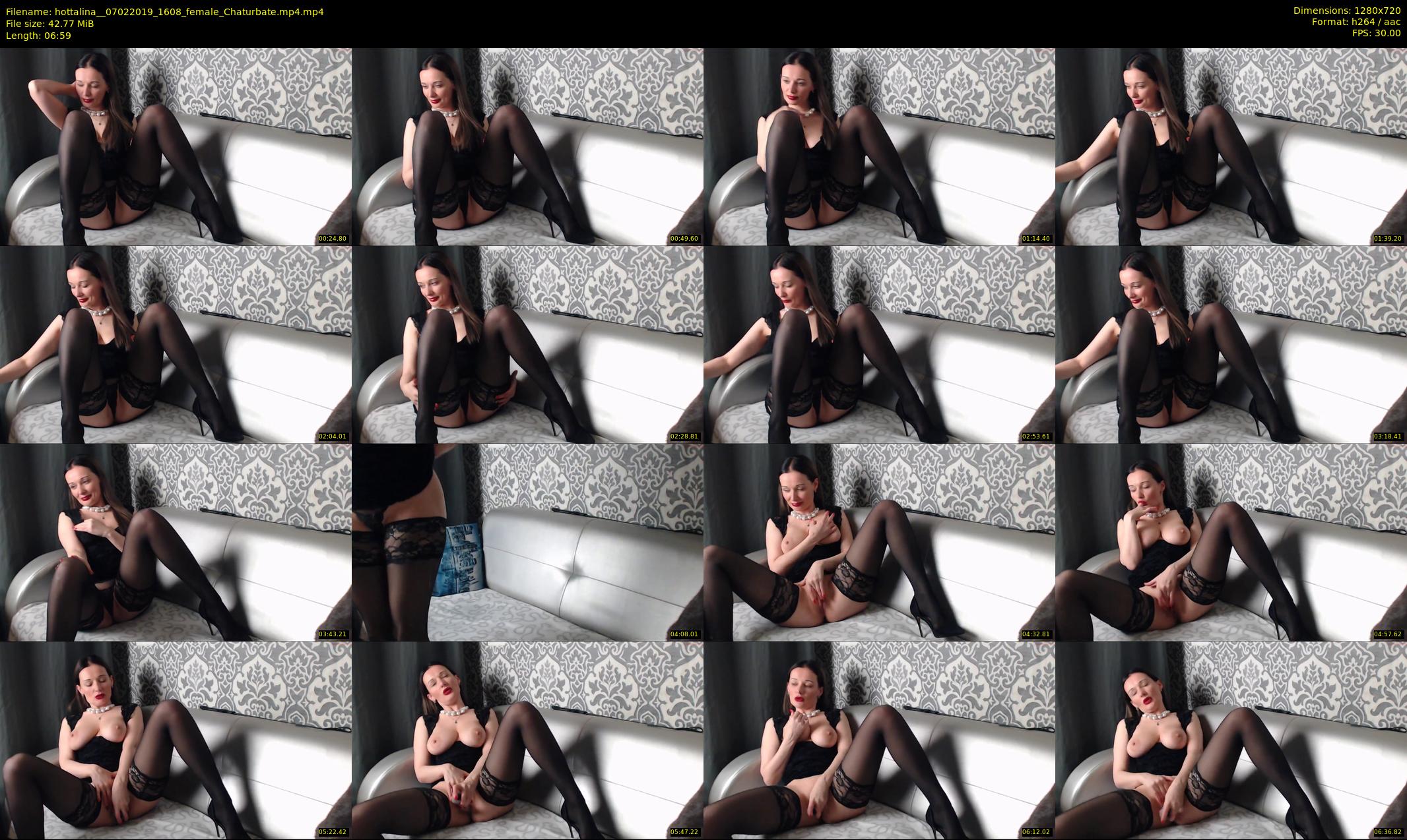 hottalina_ — 7 minute Chaturbate female cam show recording, 720p, Feb 7, 2019