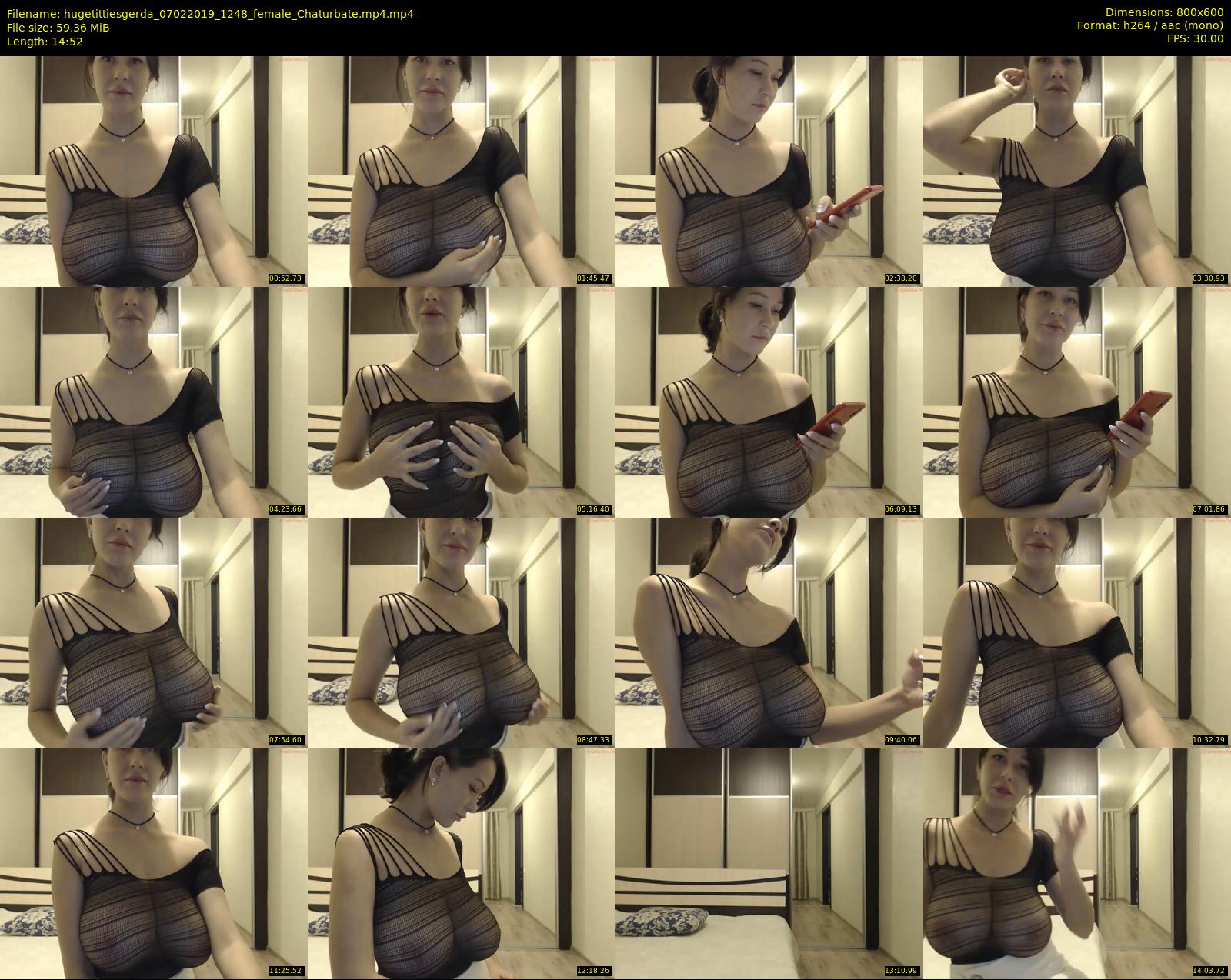 hugetittiesgerda — 15 minute Chaturbate female cam show recording, 480p, Feb 7, 2019