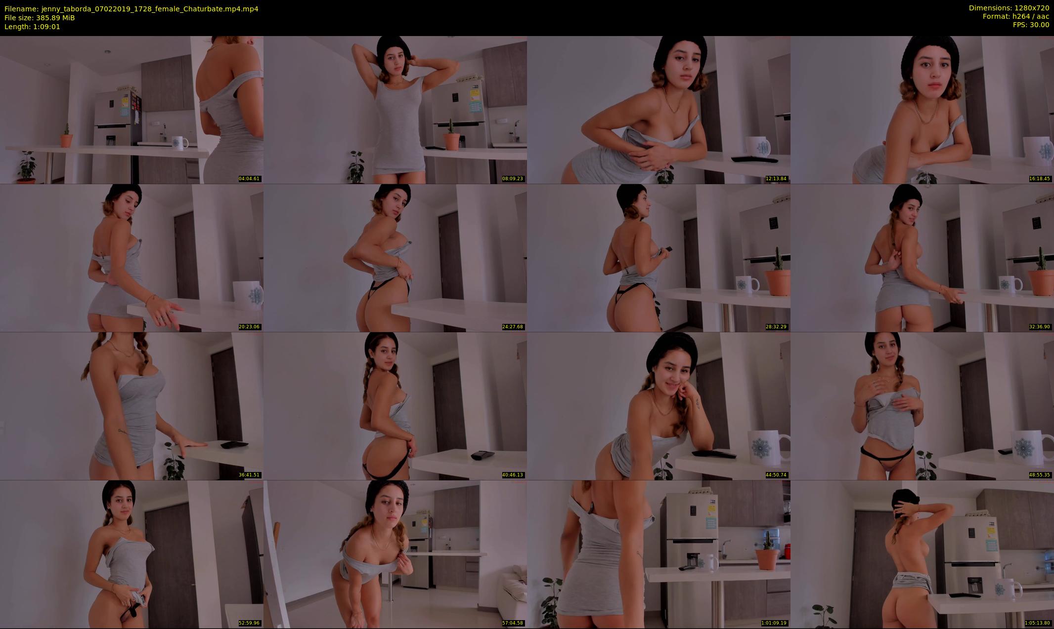 jenny_taborda — 70 minute Chaturbate female cam show recording, 720p, Feb 7, 2019