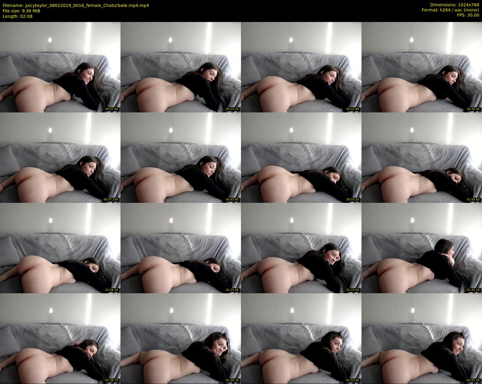 juicytaylor — 3 minute Chaturbate female cam show recording, 720p, Feb 8, 2019
