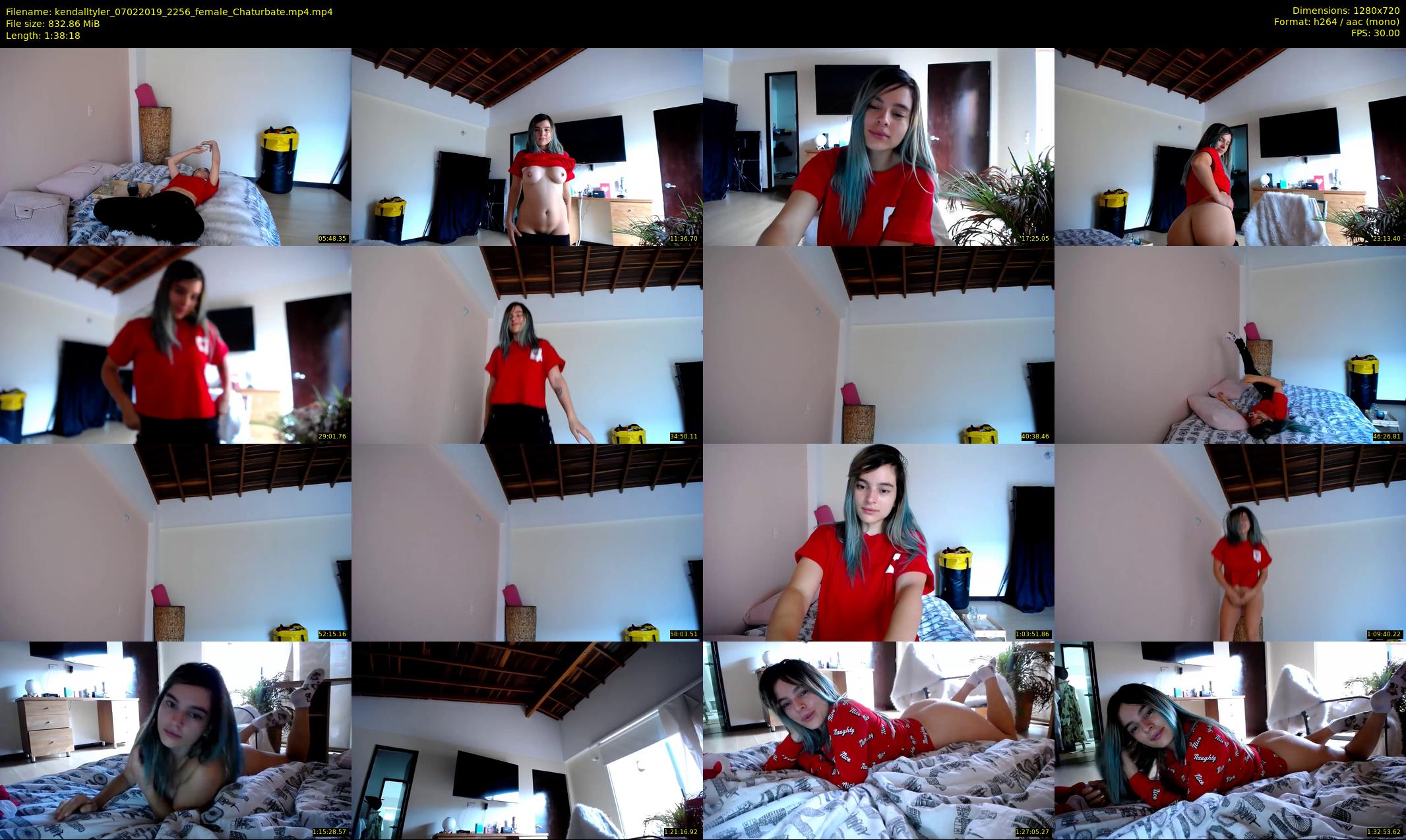 kendalltyler — 99 minute Chaturbate female cam show recording, 720p, Feb 7, 2019