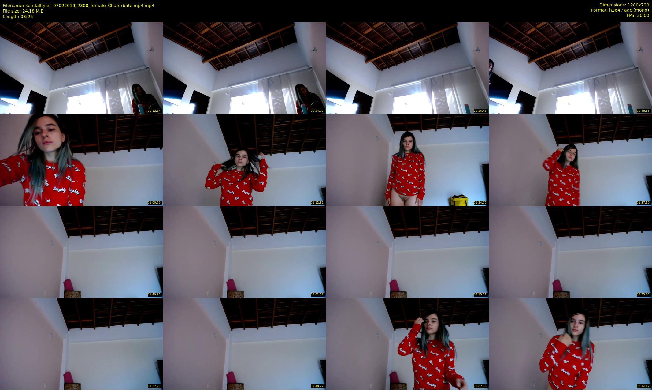 kendalltyler — 4 minute Chaturbate female cam show recording, 720p, Feb 7, 2019