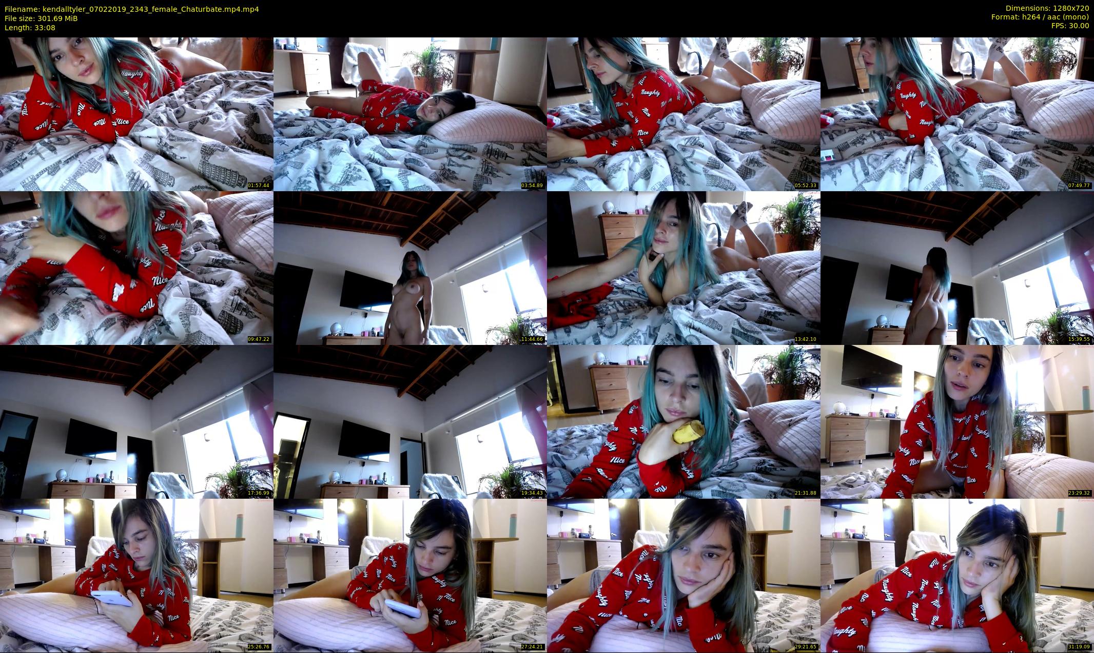 kendalltyler — 34 minute Chaturbate female cam show recording, 720p, Feb 7, 2019