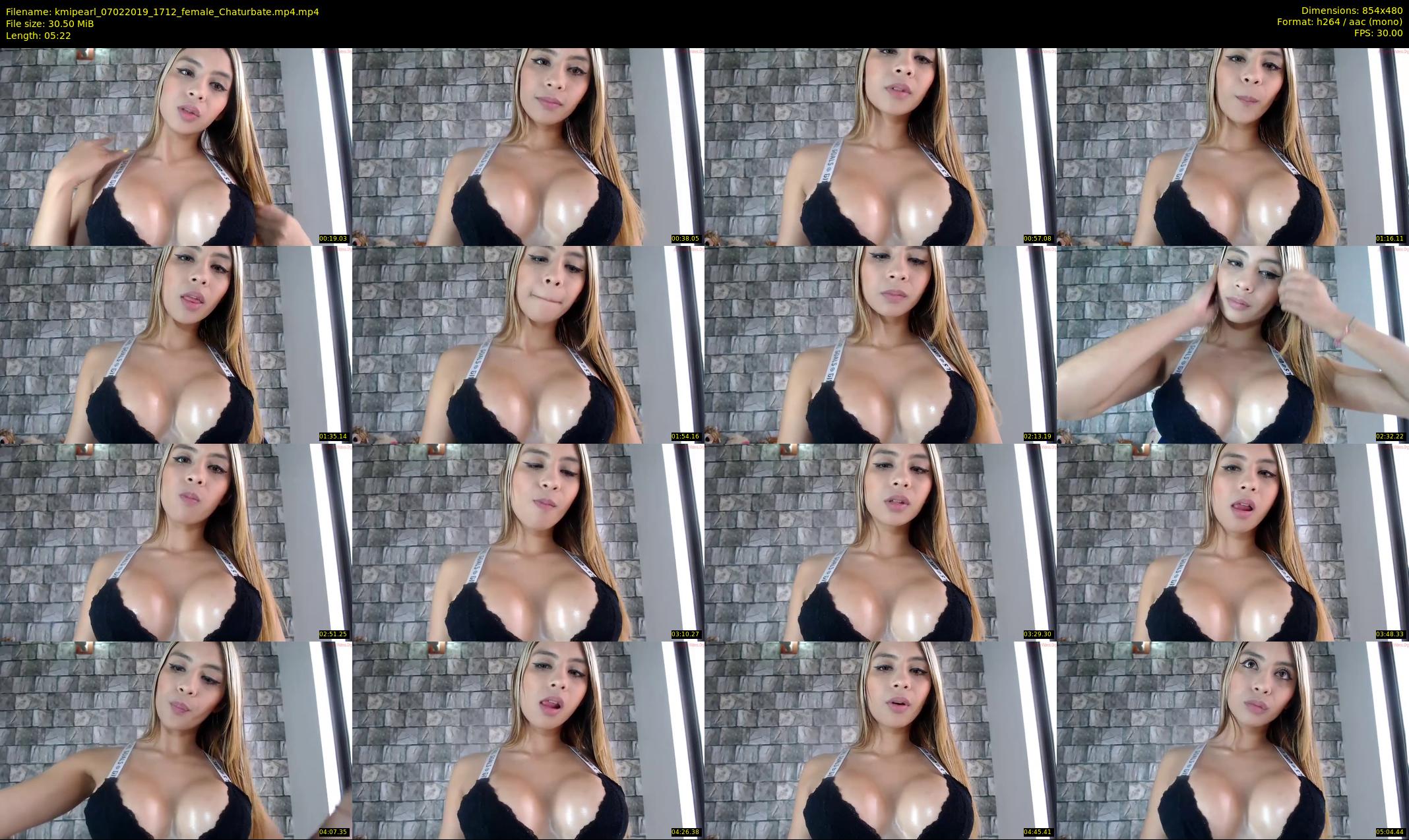 kmipearl — 6 minute Chaturbate female cam show recording, 480p, Feb 7, 2019