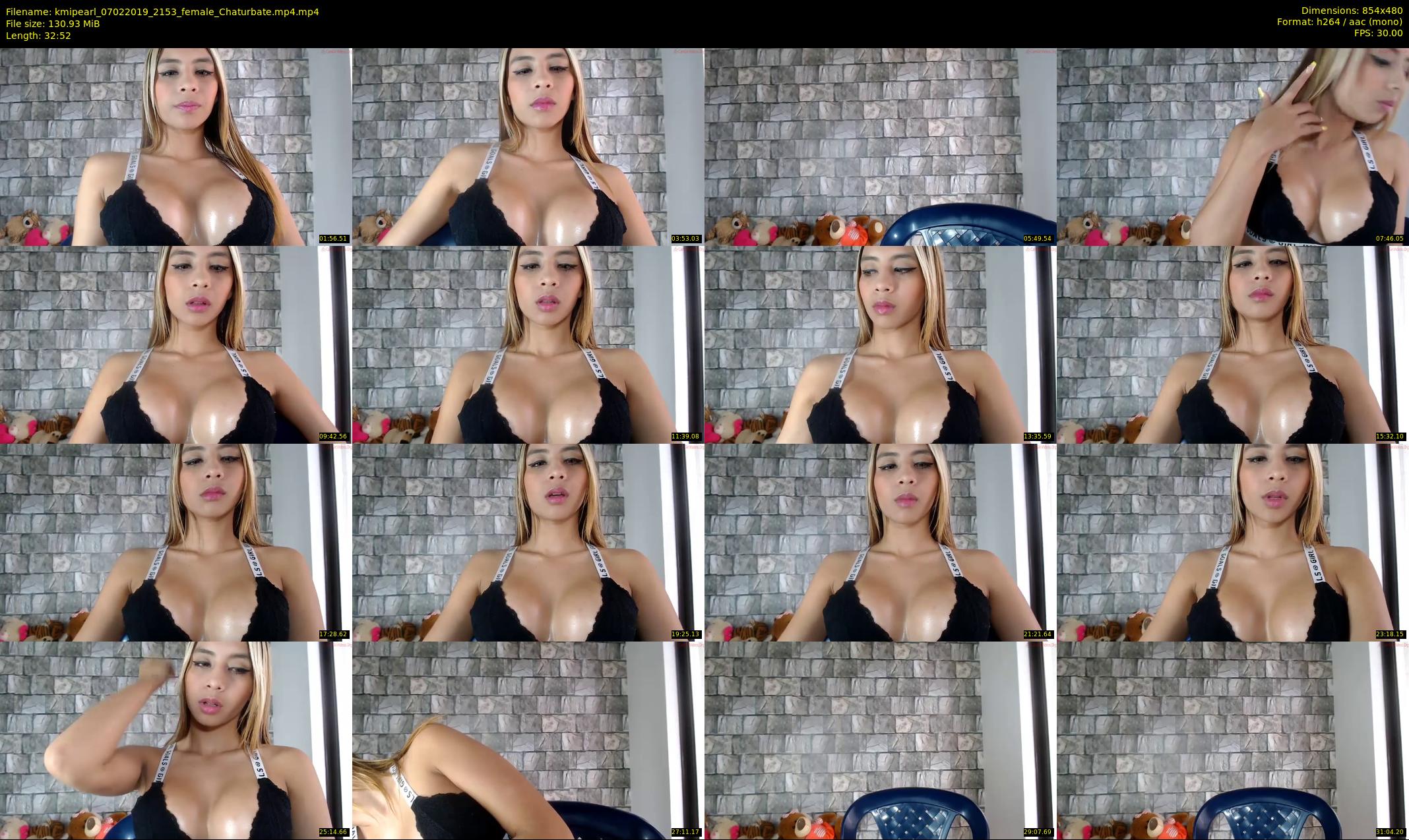 kmipearl — 33 minute Chaturbate female cam show recording, 480p, Feb 7, 2019