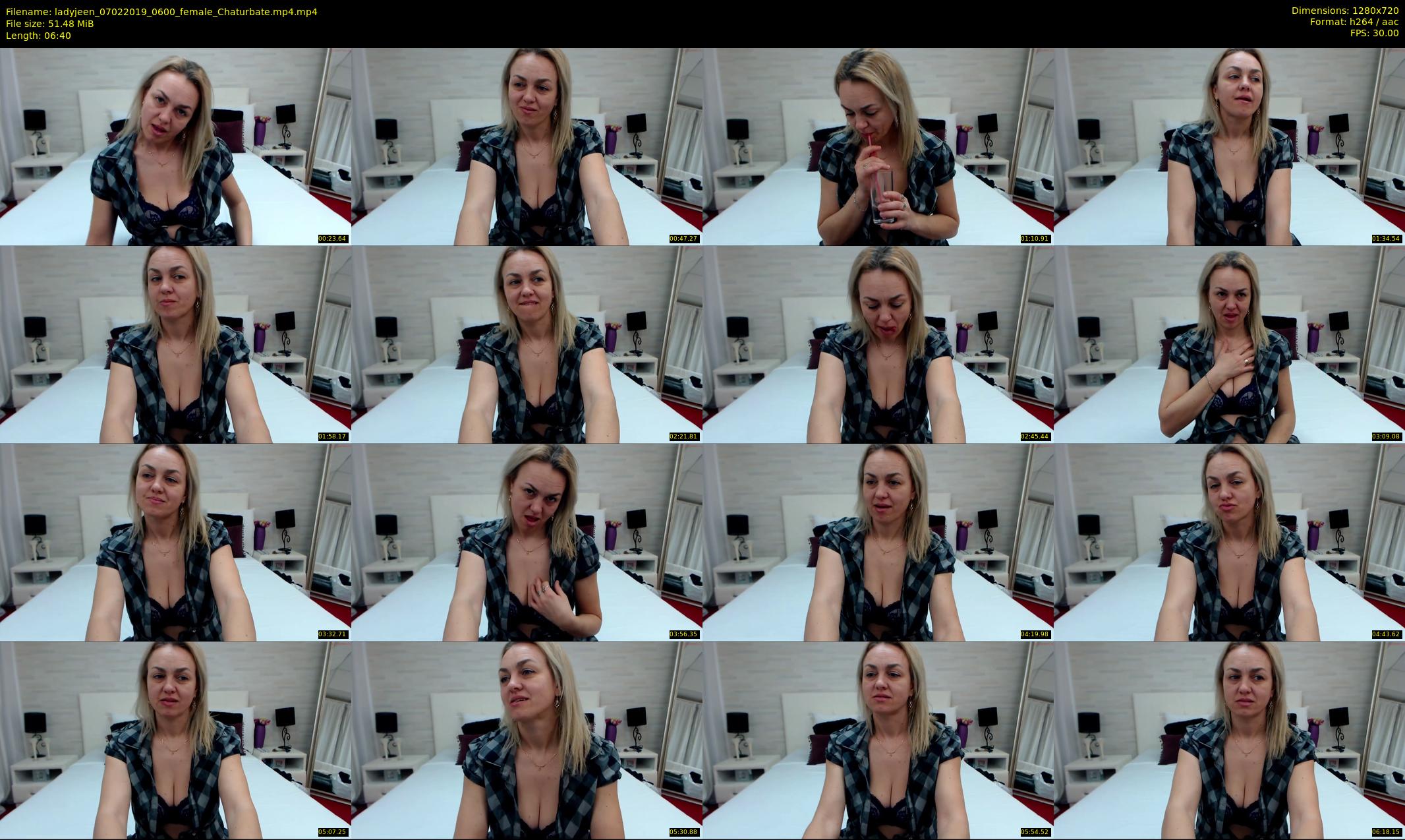 ladyjeen — 7 minute Chaturbate female cam show recording, 720p, Feb 7, 2019