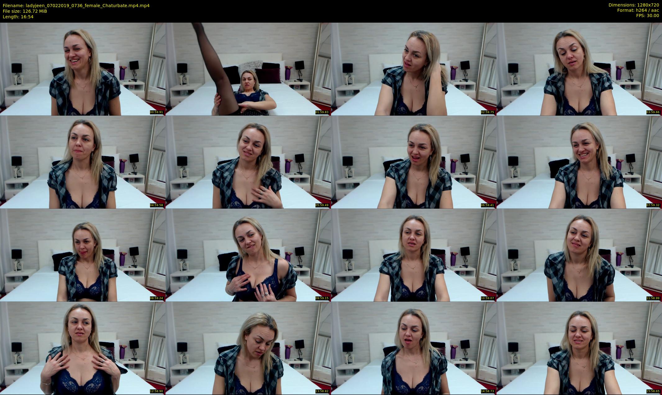 ladyjeen — 17 minute Chaturbate female cam show recording, 720p, Feb 7, 2019