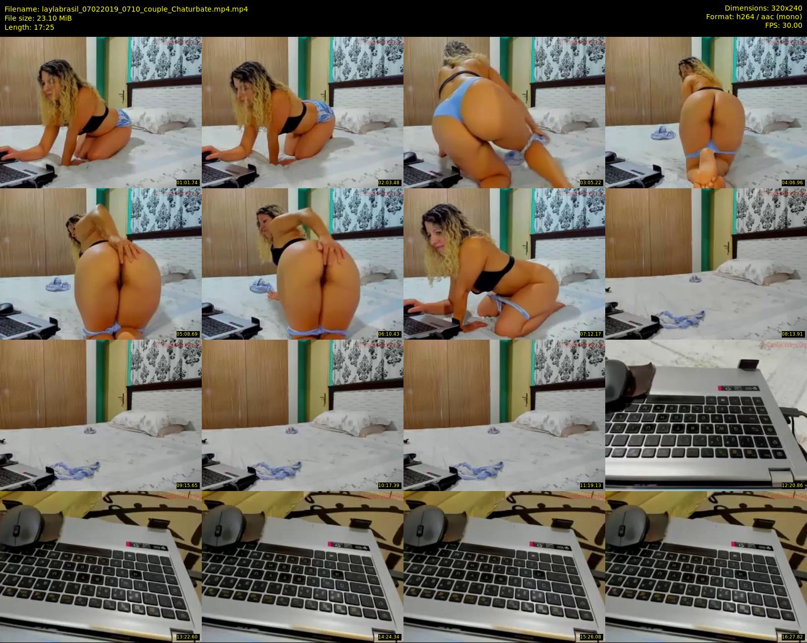 laylabrasil — 18 minute Chaturbate female cam show recording, SD, Feb 7, 2019