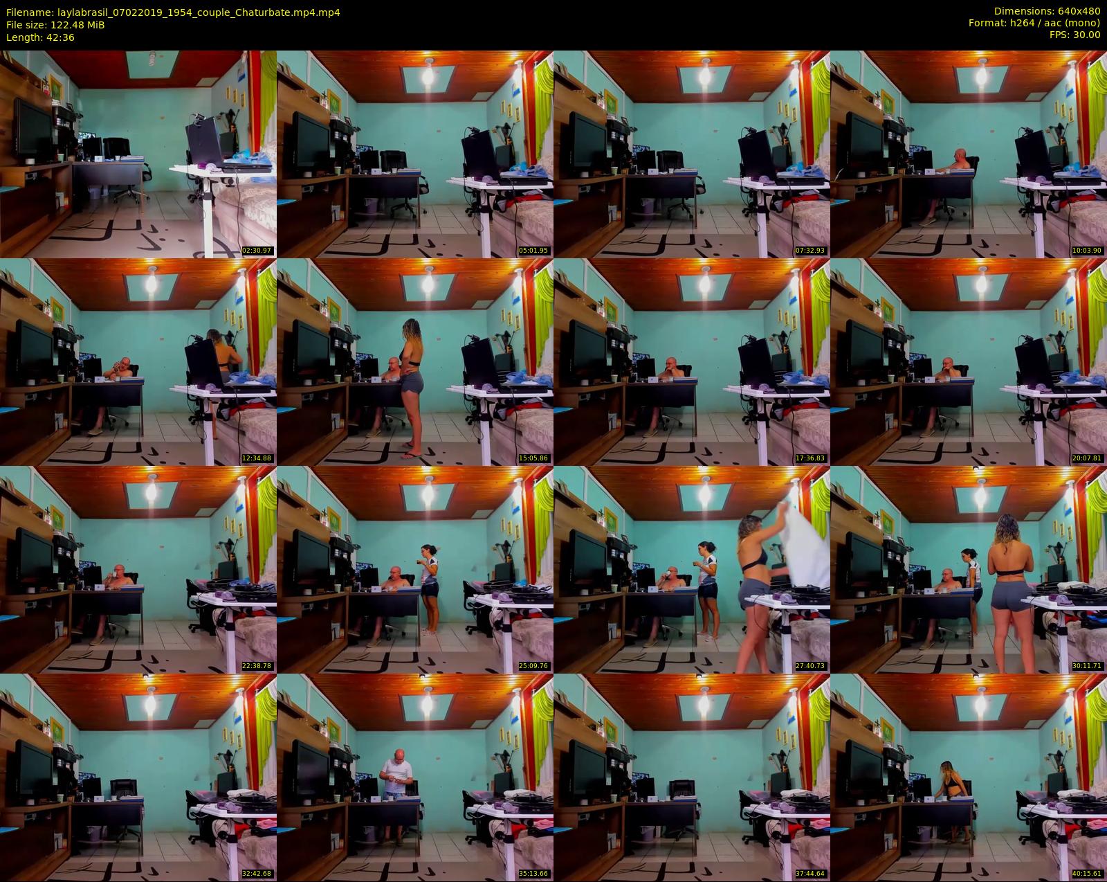 laylabrasil — 43 minute Chaturbate female cam show recording, 480p, Feb 7, 2019