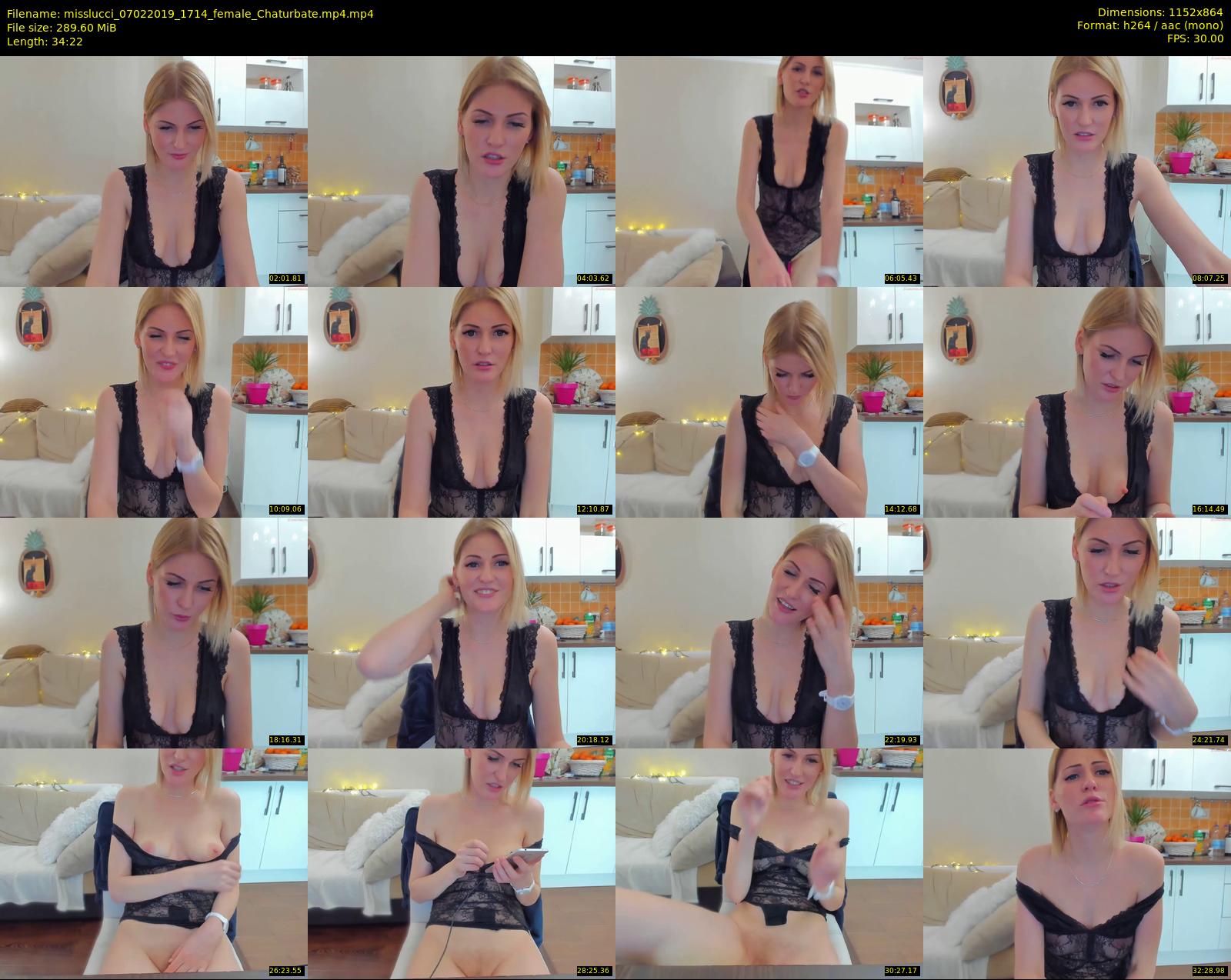 misslucci — 35 minute Chaturbate female cam show recording, 720p, Feb 7, 2019