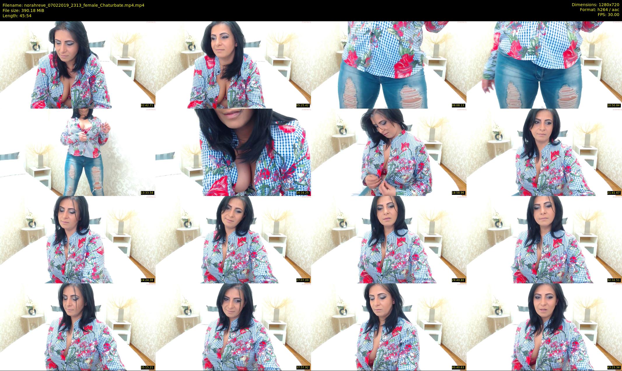 norahreve — 46 minute Chaturbate female cam show recording, 720p, Feb 7, 2019