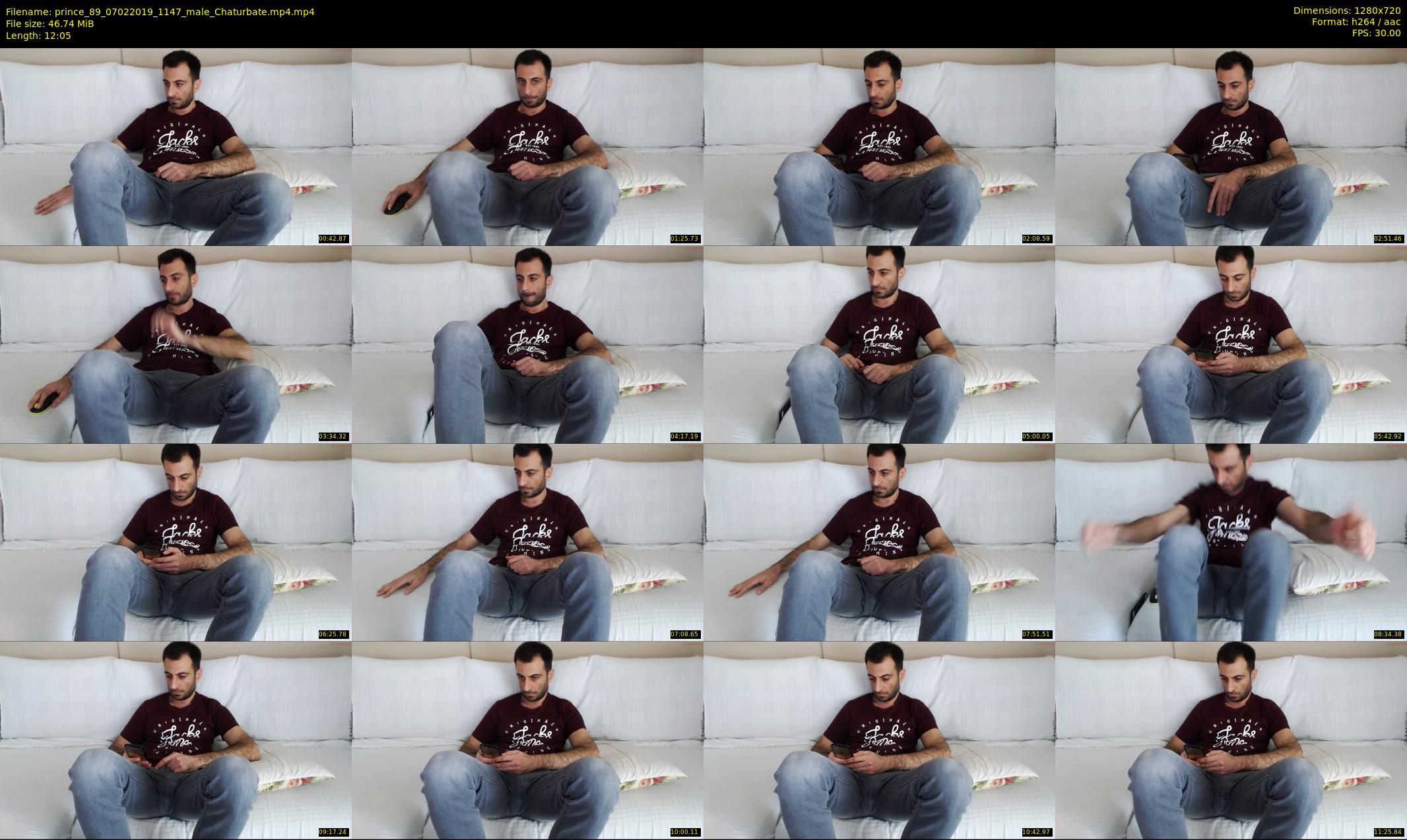 prince_89 — 13 minute Chaturbate male cam show recording, 720p, Feb 7, 2019
