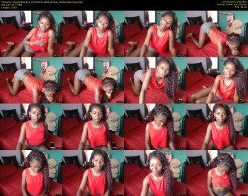 sexyhotblack21 — 11 minute Chaturbate female cam show recording, 480p, Feb 7, 2019