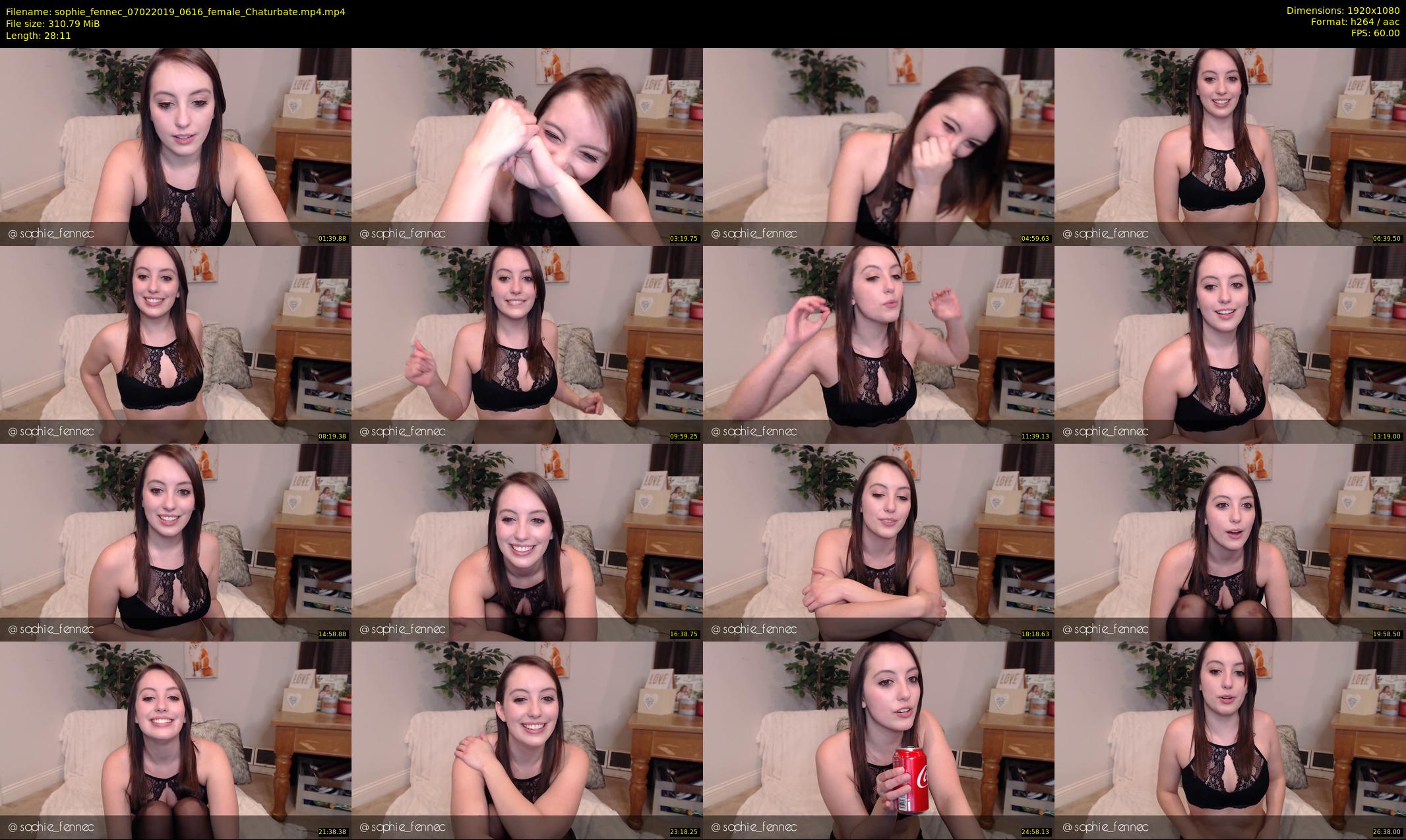 sophie_fennec — 29 minute Chaturbate female cam show recording, 1080p, Feb 7, 2019