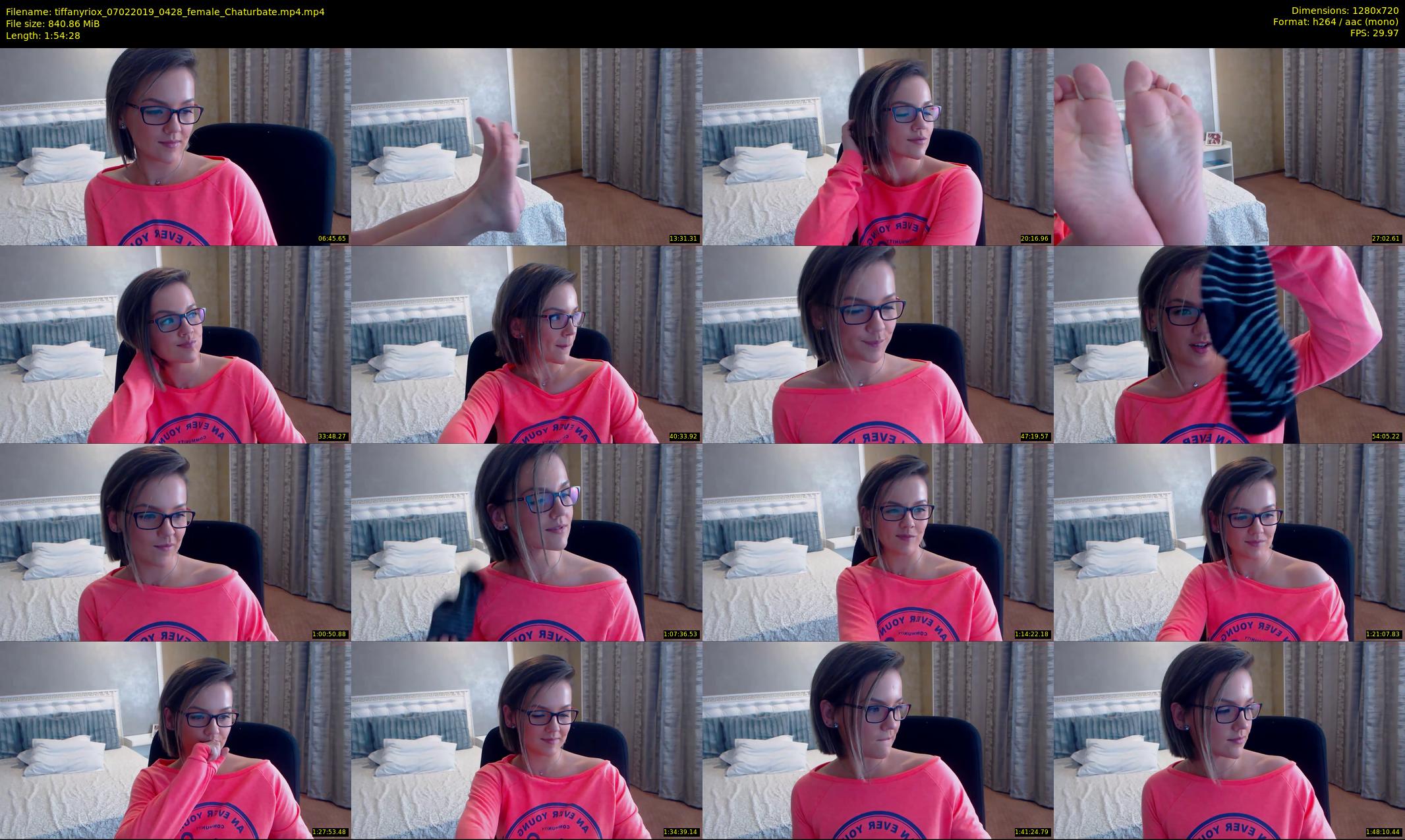 tiffanyriox — 115 minute Chaturbate female cam show recording, 720p, Feb 7, 2019
