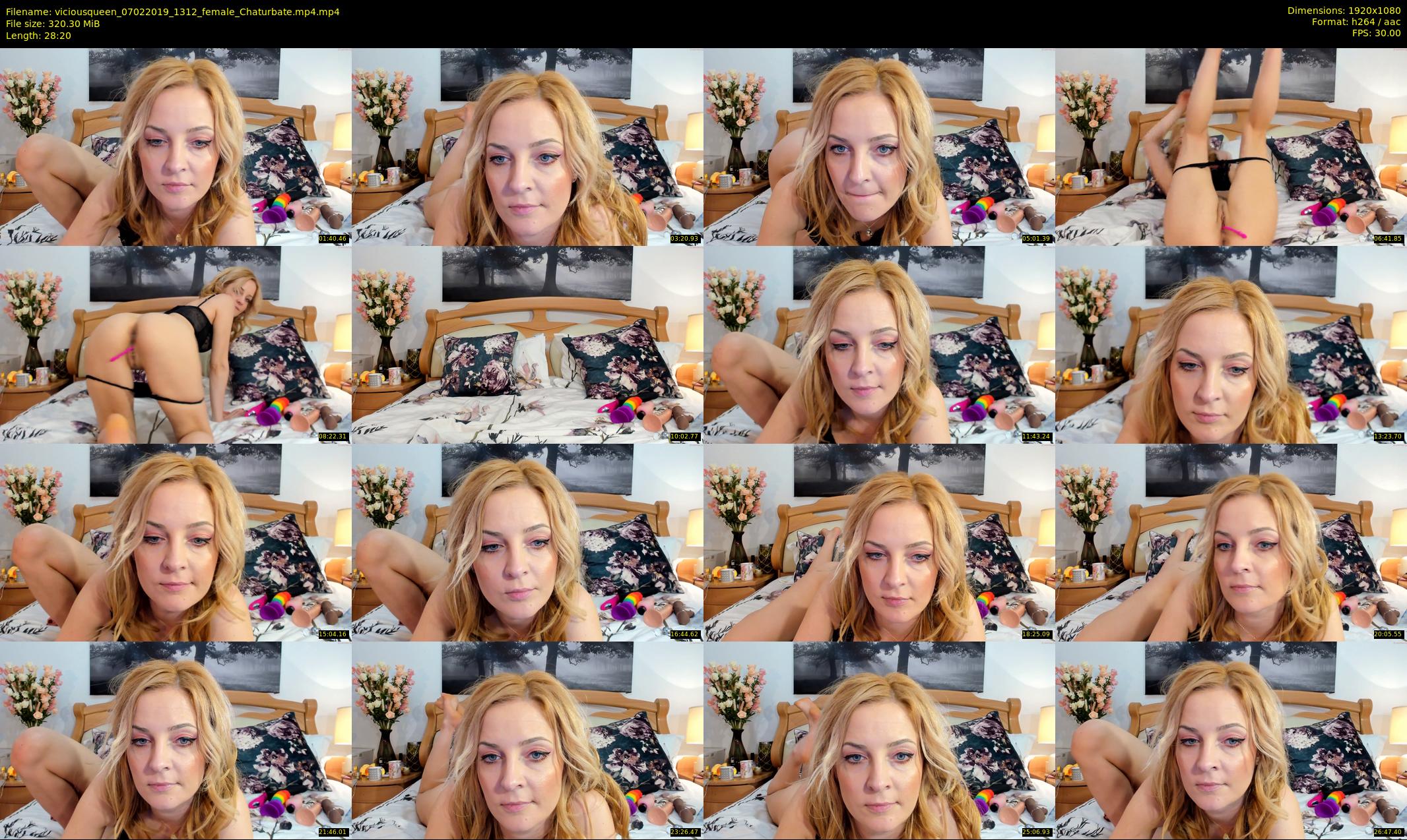 viciousqueen — 29 minute Chaturbate female cam show recording, 1080p, Feb 7, 2019