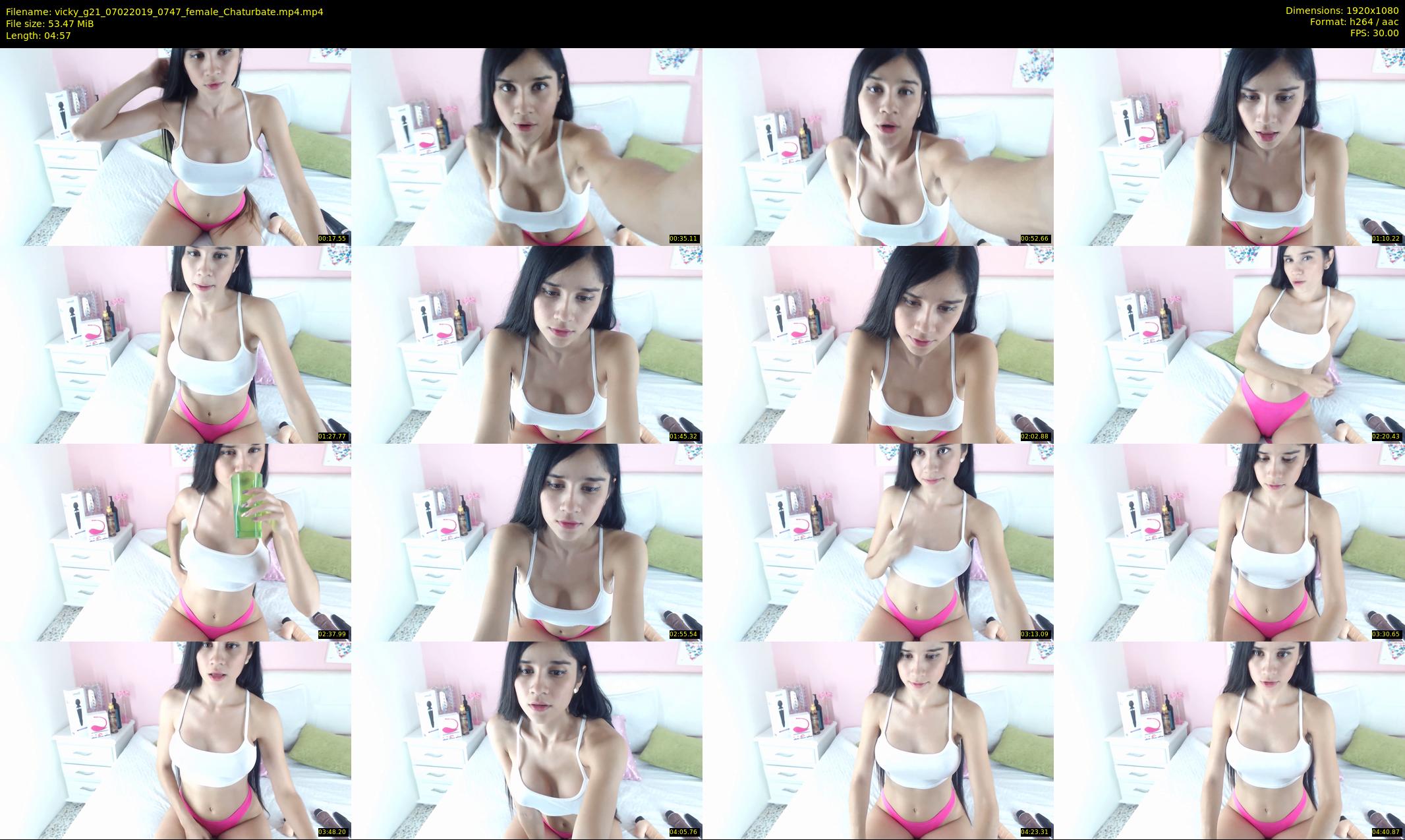 vicky_g21 — 5 minute Chaturbate female cam show recording, 1080p, Feb 7, 2019