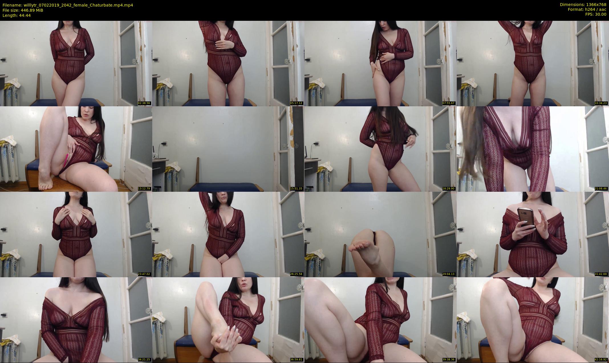 willlytr — 45 minute Chaturbate female cam show recording, 720p, Feb 7, 2019