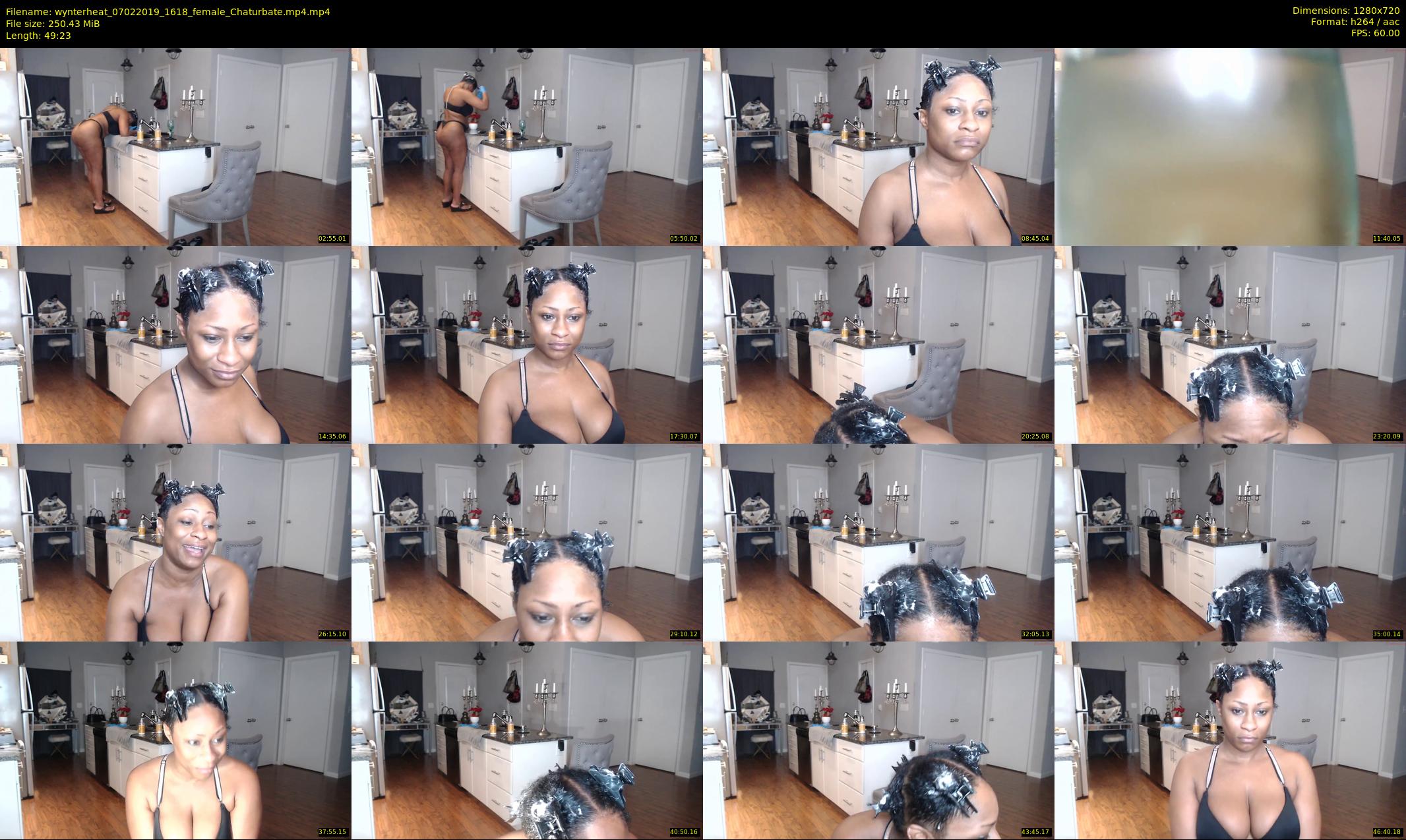wynterheat — 50 minute Chaturbate female cam show recording, 720p, Feb 7, 2019