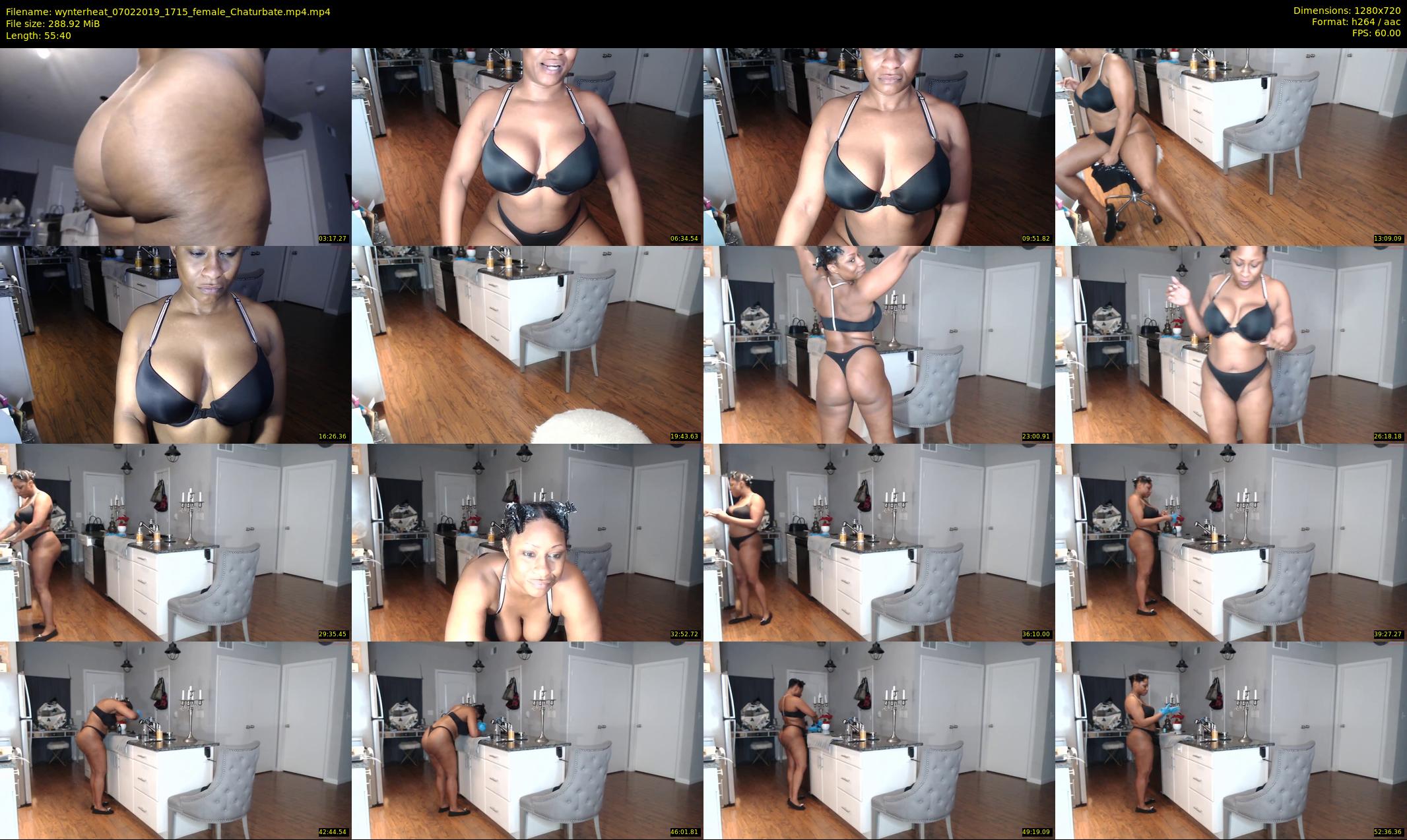 wynterheat — 56 minute Chaturbate female cam show recording, 720p, Feb 7, 2019