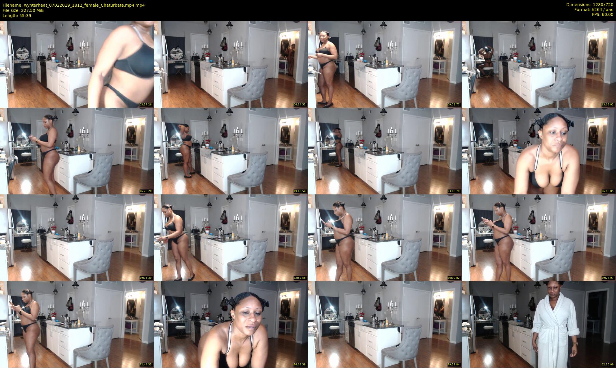 wynterheat — 56 minute Chaturbate female cam show recording, 720p, Feb 7, 2019