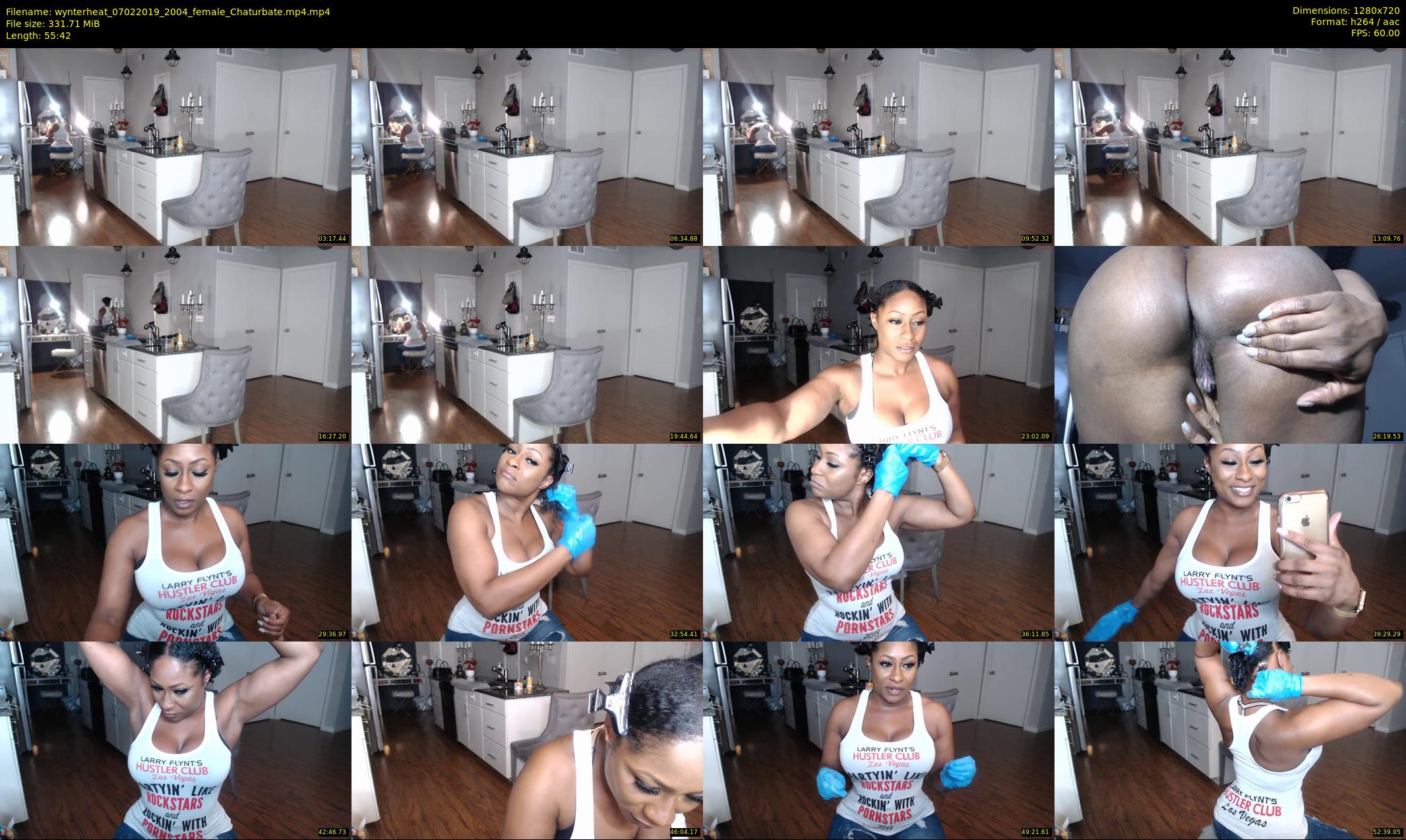 wynterheat — 56 minute Chaturbate female cam show recording, 720p, Feb 7, 2019