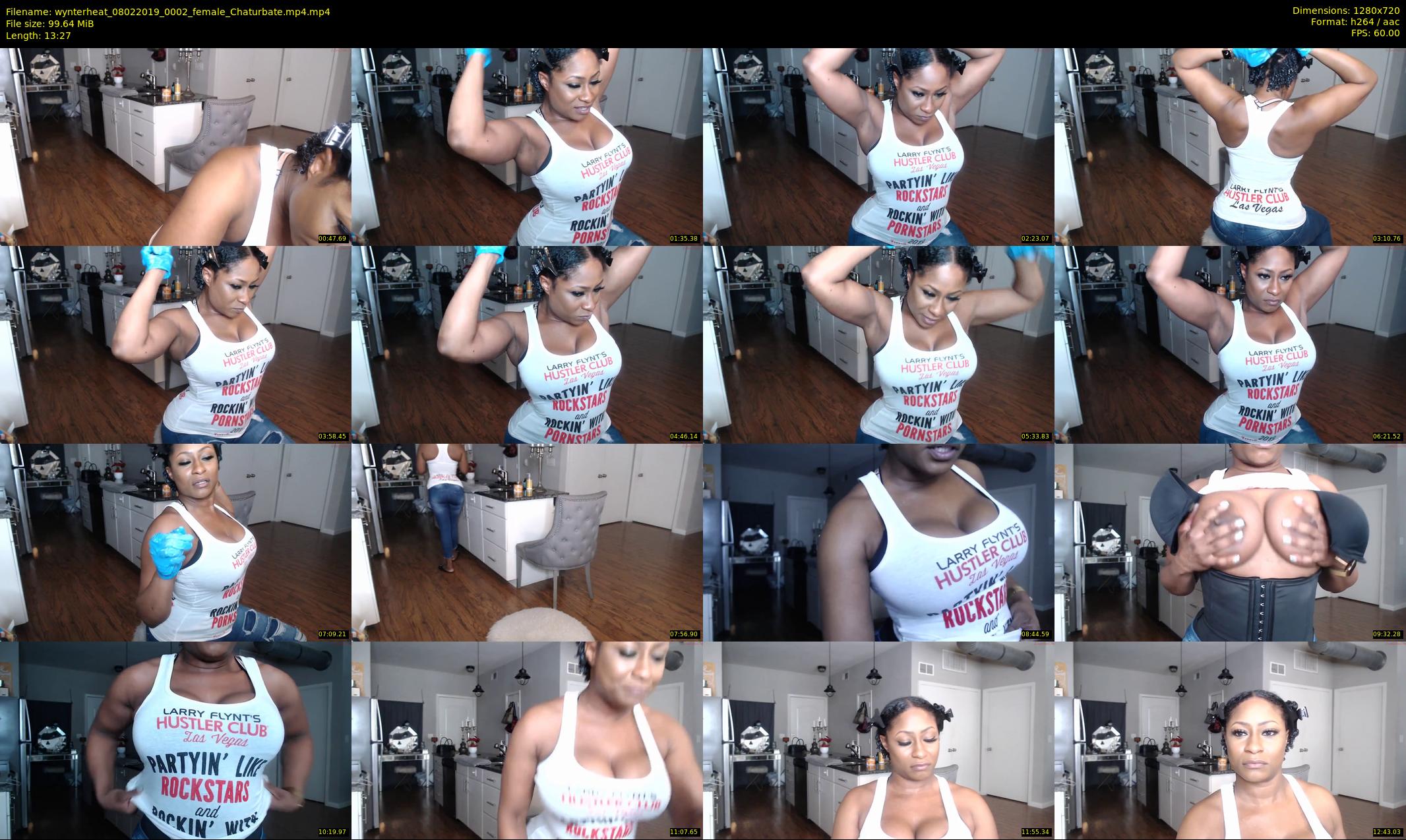 wynterheat — 14 minute Chaturbate female cam show recording, 720p, Feb 8, 2019