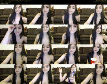 AlyssaShy — 155 minute MyFreeCams cam show recording, SD, Feb 9, 2019