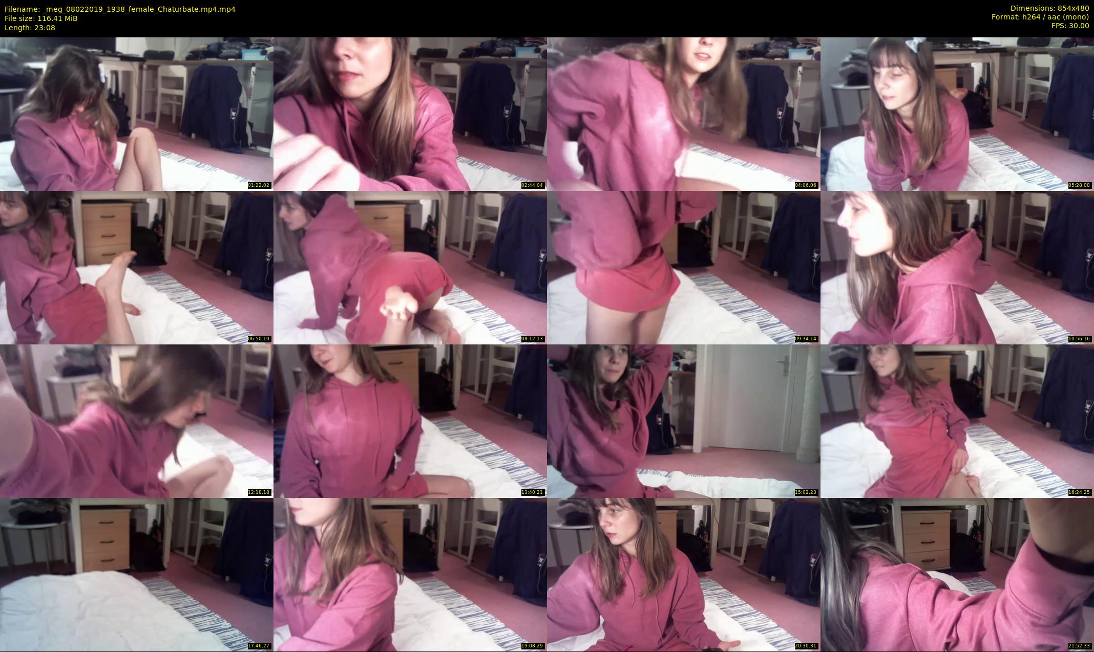 _meg — 24 minute Chaturbate female cam show recording, 480p, Feb 8, 2019