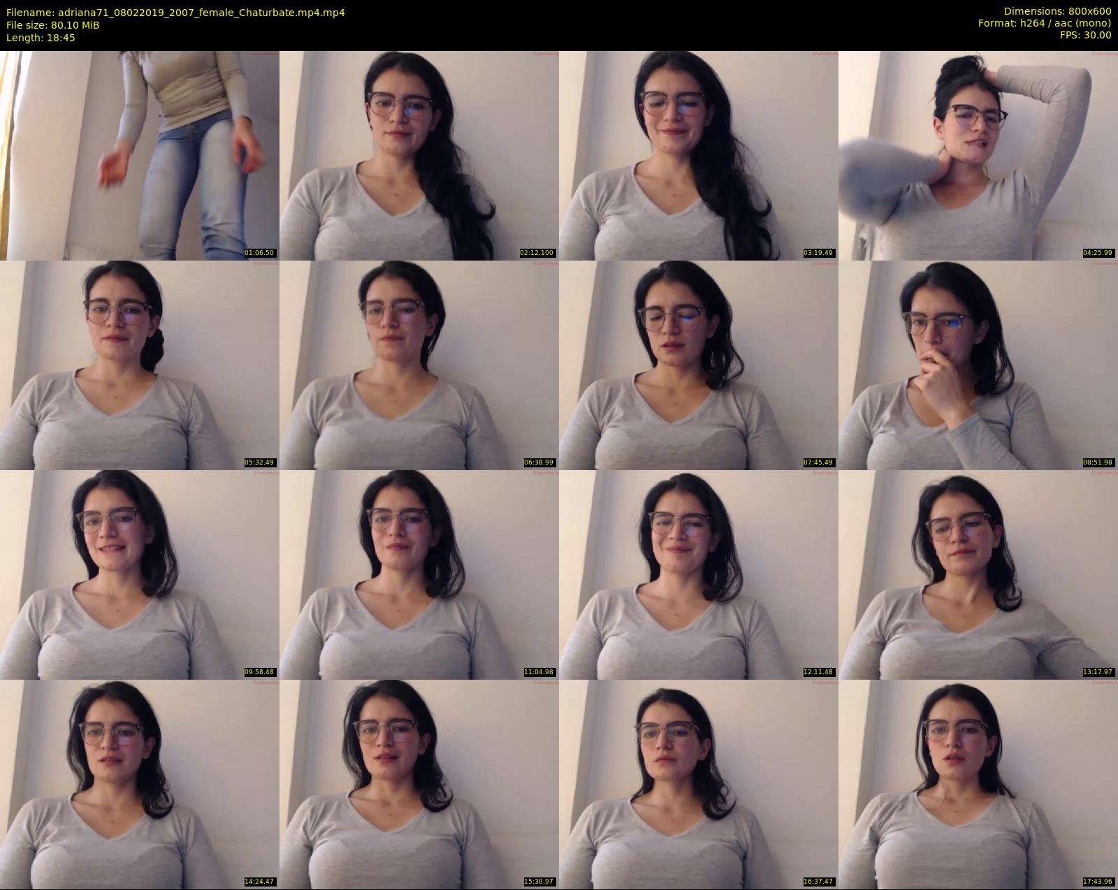 adriana71 — 19 minute Chaturbate couple cam show recording, 480p, Feb 8, 2019