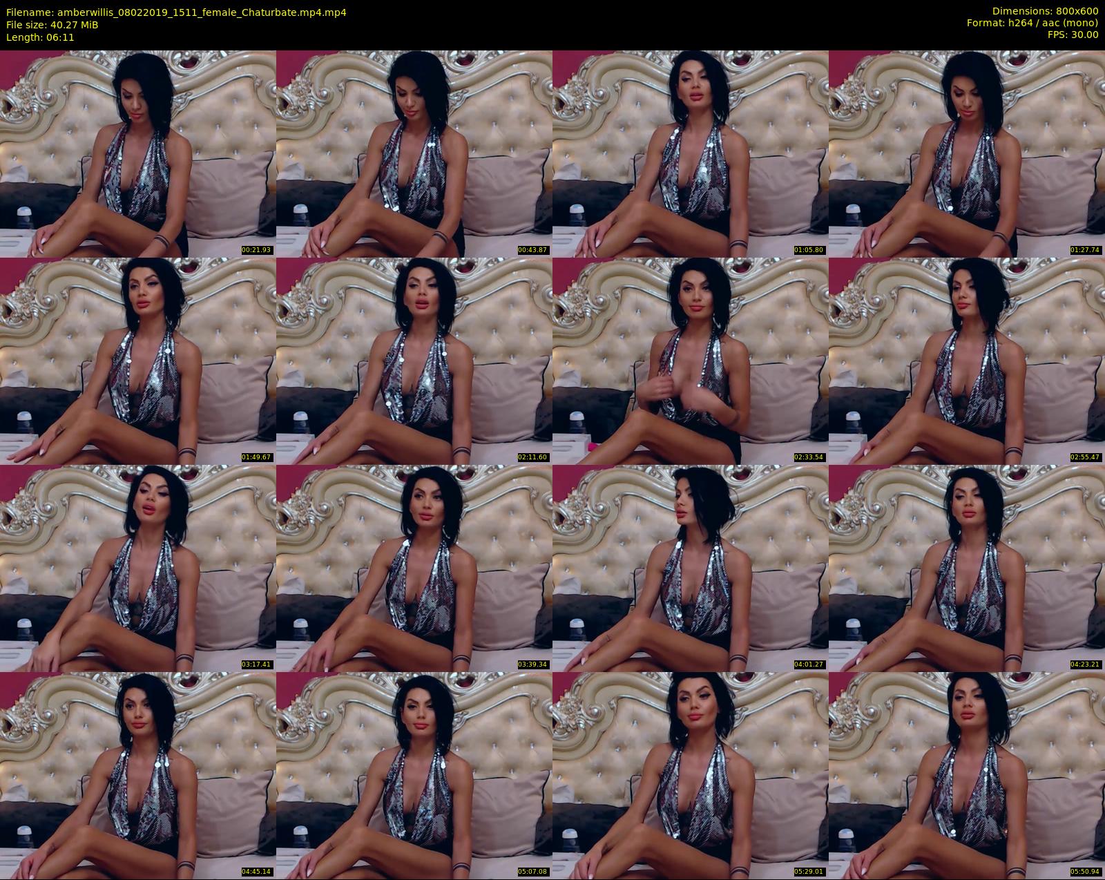 amberwillis — 7 minute Chaturbate female cam show recording, 480p, Feb 8, 2019
