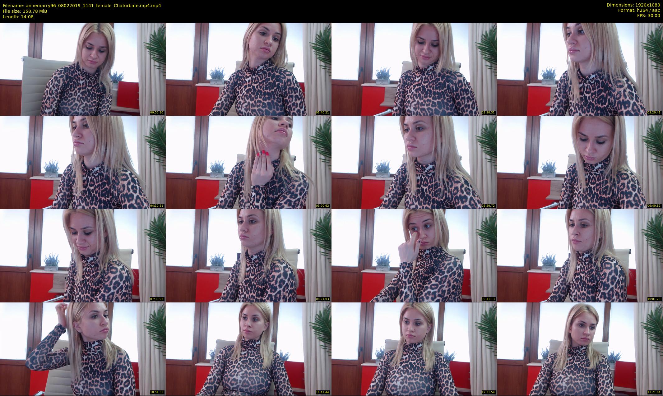 annemarry96 — 15 minute Chaturbate female cam show recording, 1080p, Feb 8, 2019