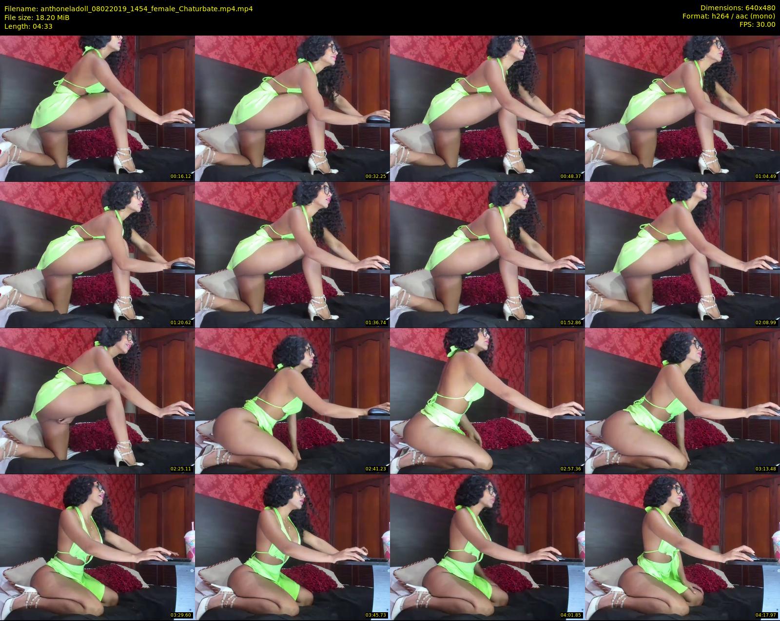 anthoneladoll — 5 minute Chaturbate female cam show recording, 480p, Feb 8, 2019