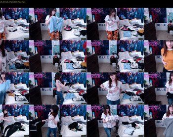 blueasfuck — 56 minute Chaturbate female cam show recording, 1080p, Feb 9, 2019