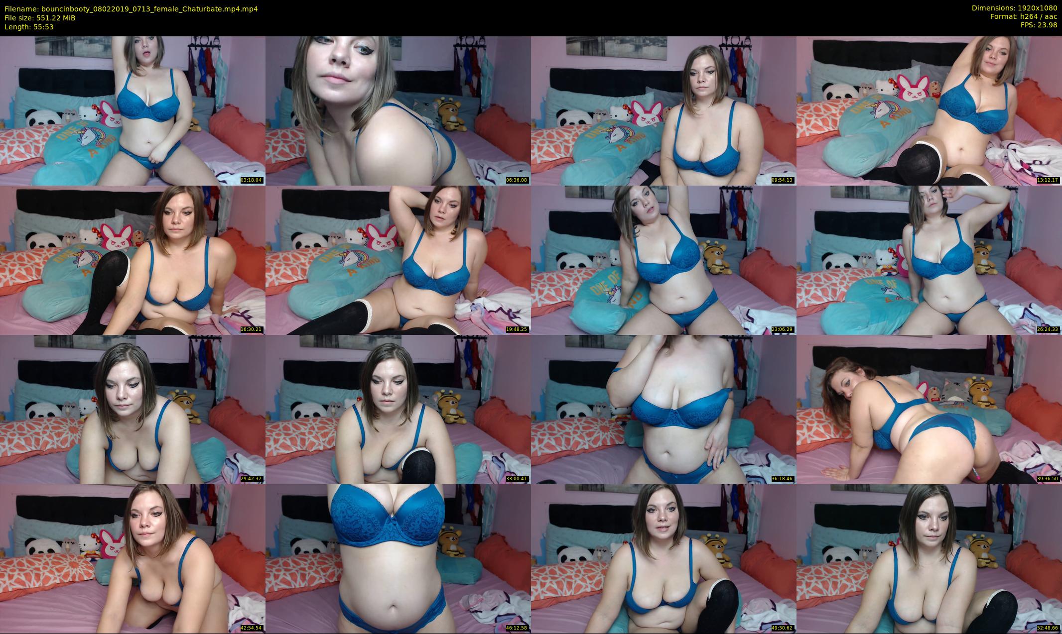 bouncinbooty — 56 minute Chaturbate female cam show recording, 1080p, Feb 8, 2019