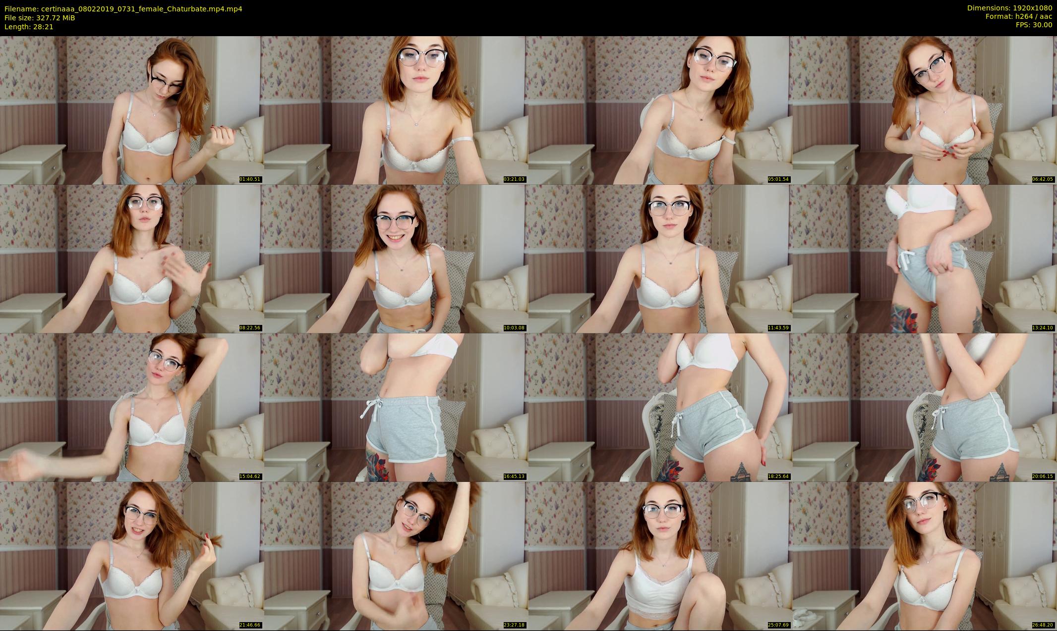certinaaa — 29 minute Chaturbate female cam show recording, 1080p, Feb 8, 2019