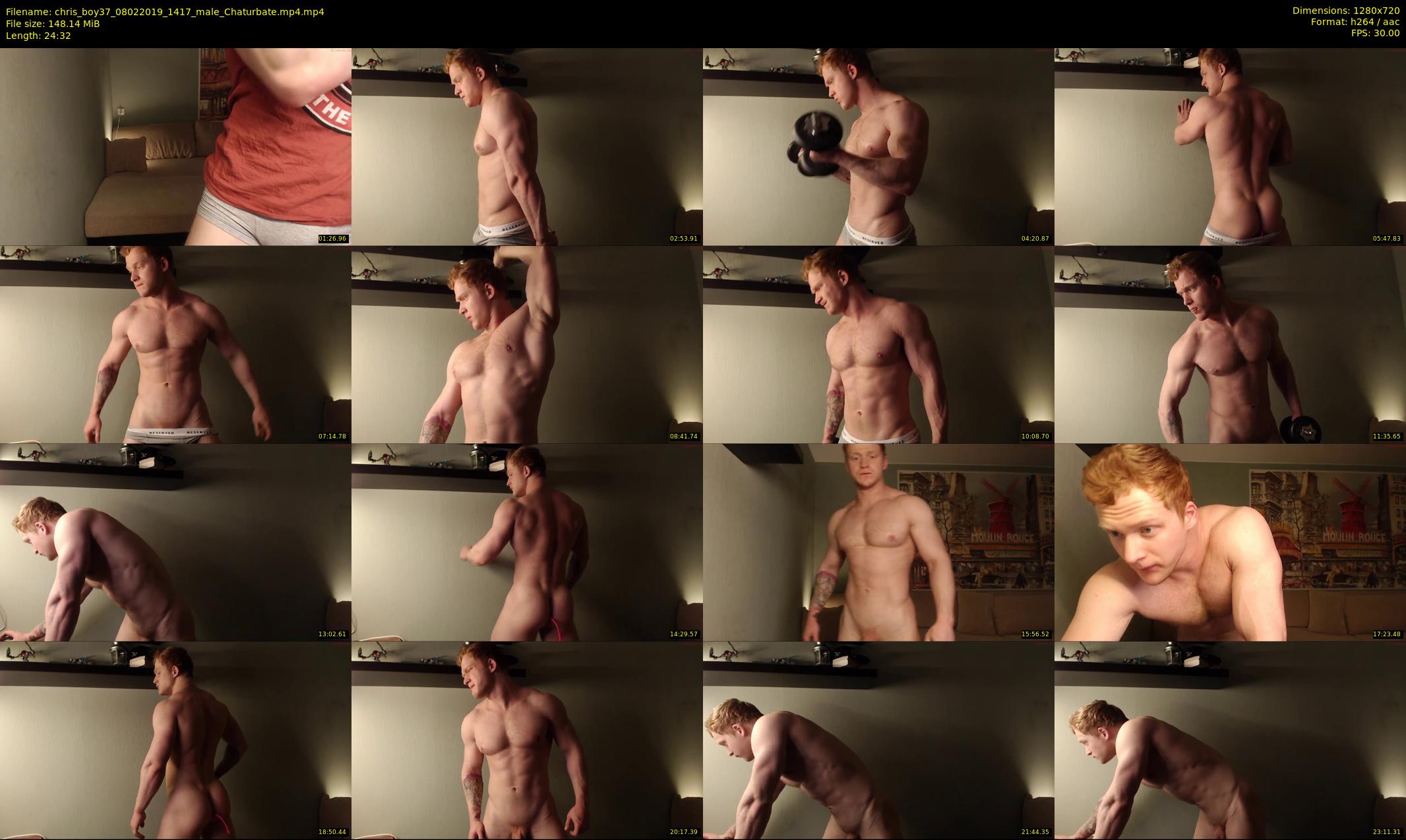 chris_boy37 — 25 minute Chaturbate male cam show recording, 720p, Feb 8, 2019