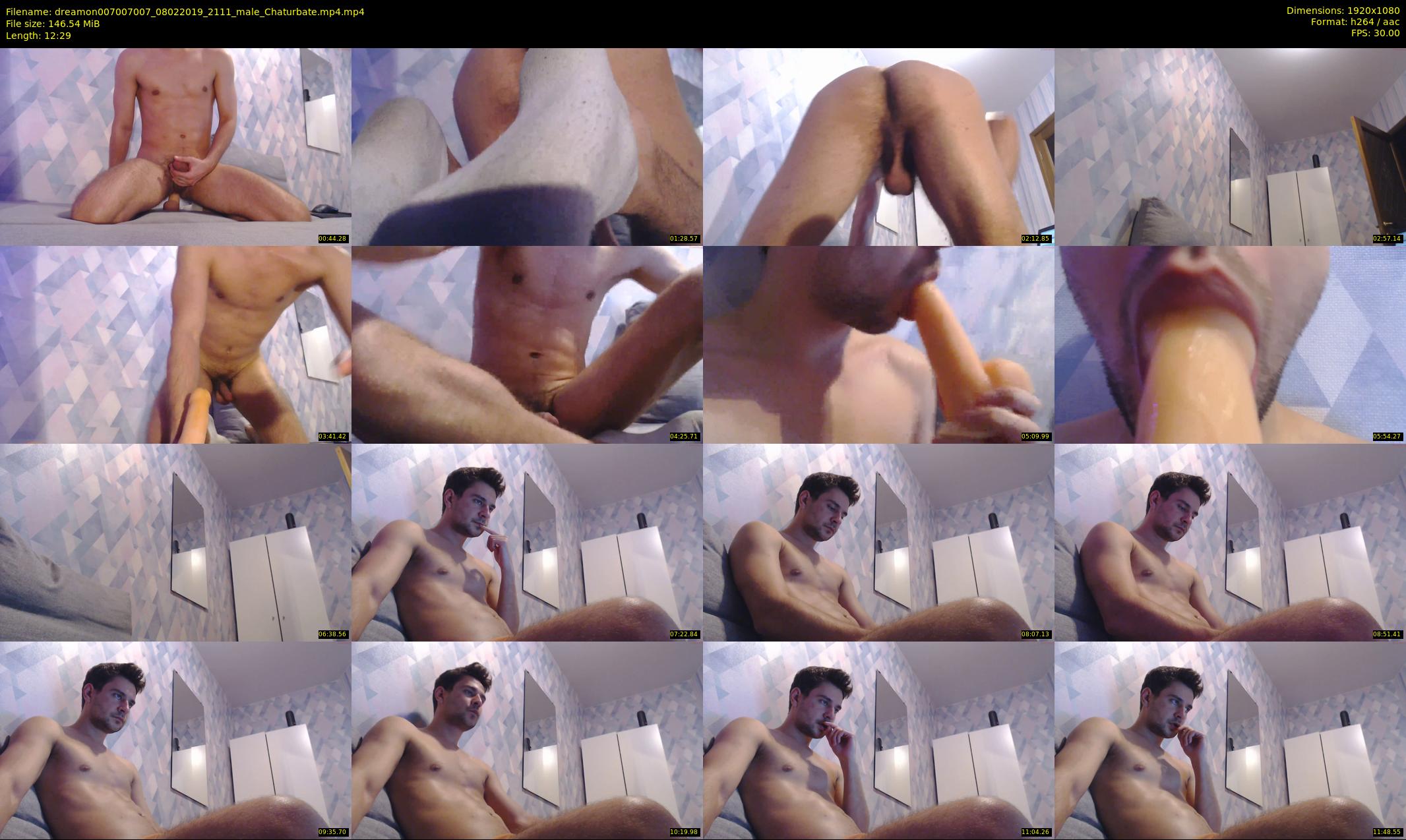 dreamon007007007 — 13 minute Chaturbate male cam show recording, 1080p, Feb 8, 2019