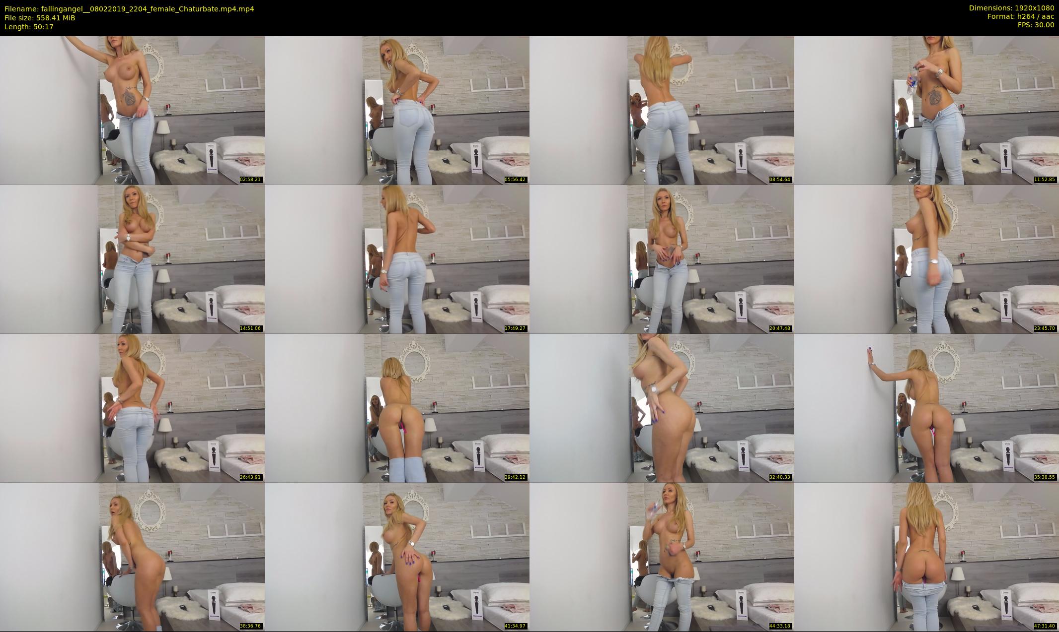 fallingangel_ — 51 minute Chaturbate female cam show recording, 1080p, Feb 8, 2019