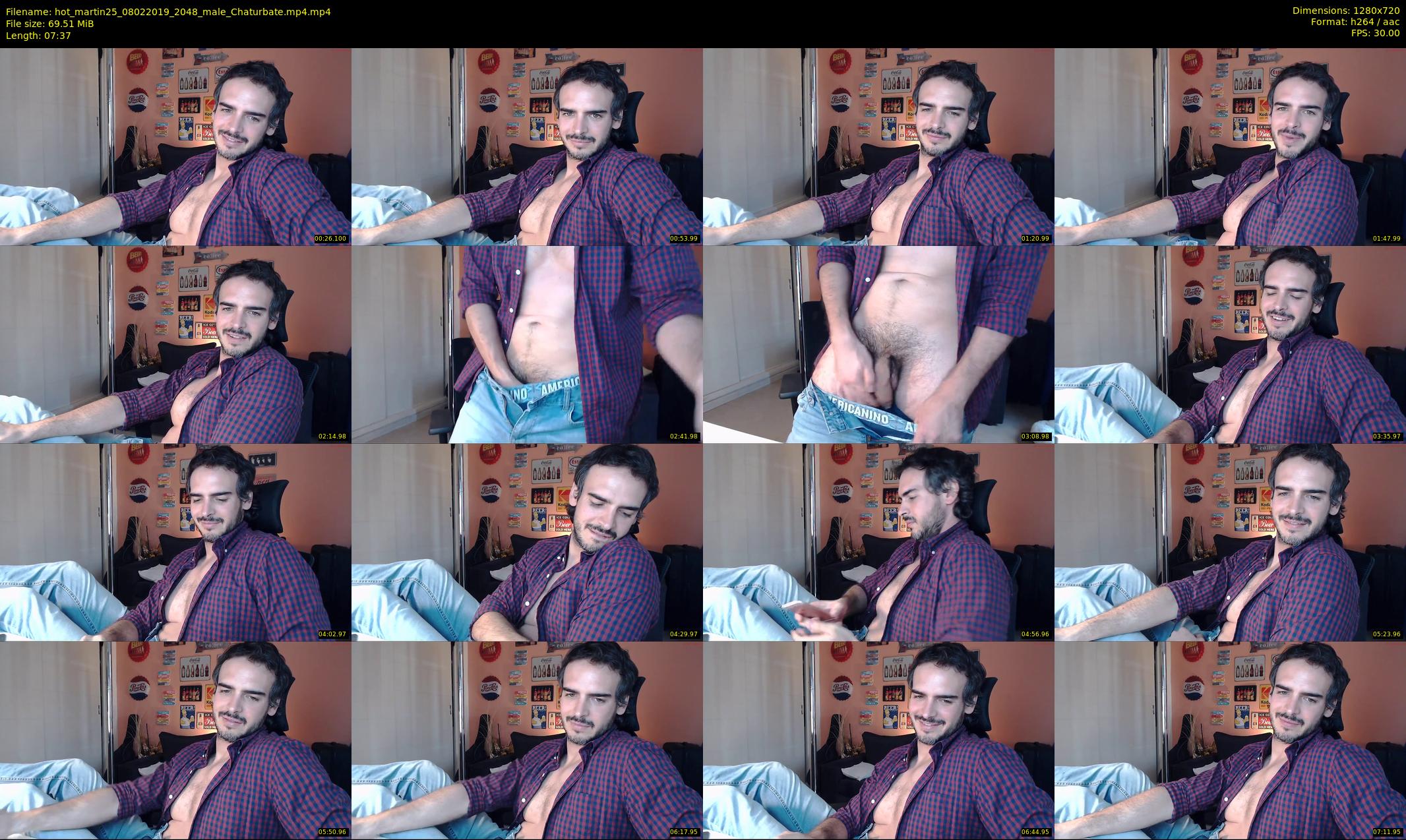 hot_martin25 — 8 minute Chaturbate male cam show recording, 720p, Feb 8, 2019
