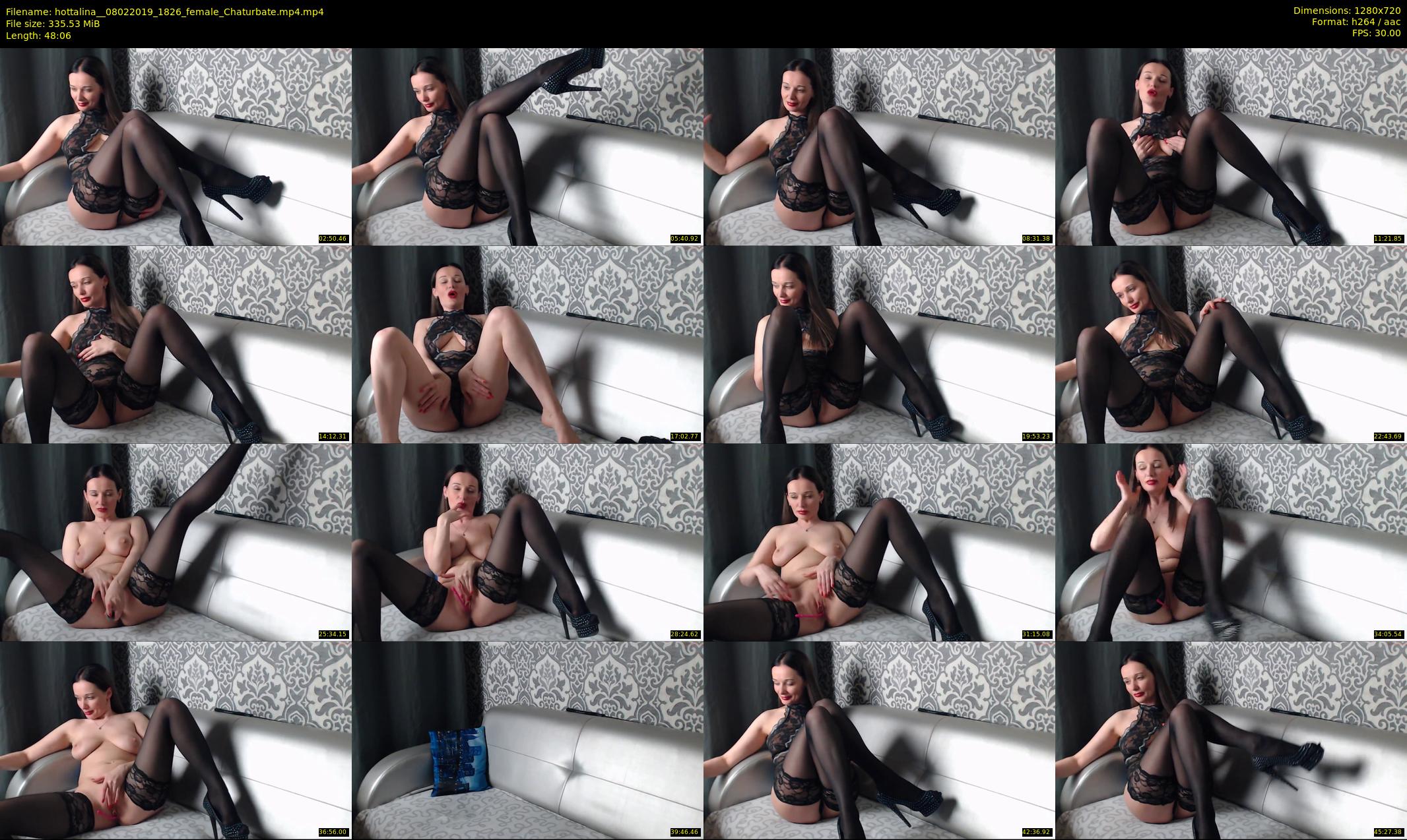hottalina_ — 49 minute Chaturbate female cam show recording, 720p, Feb 8, 2019