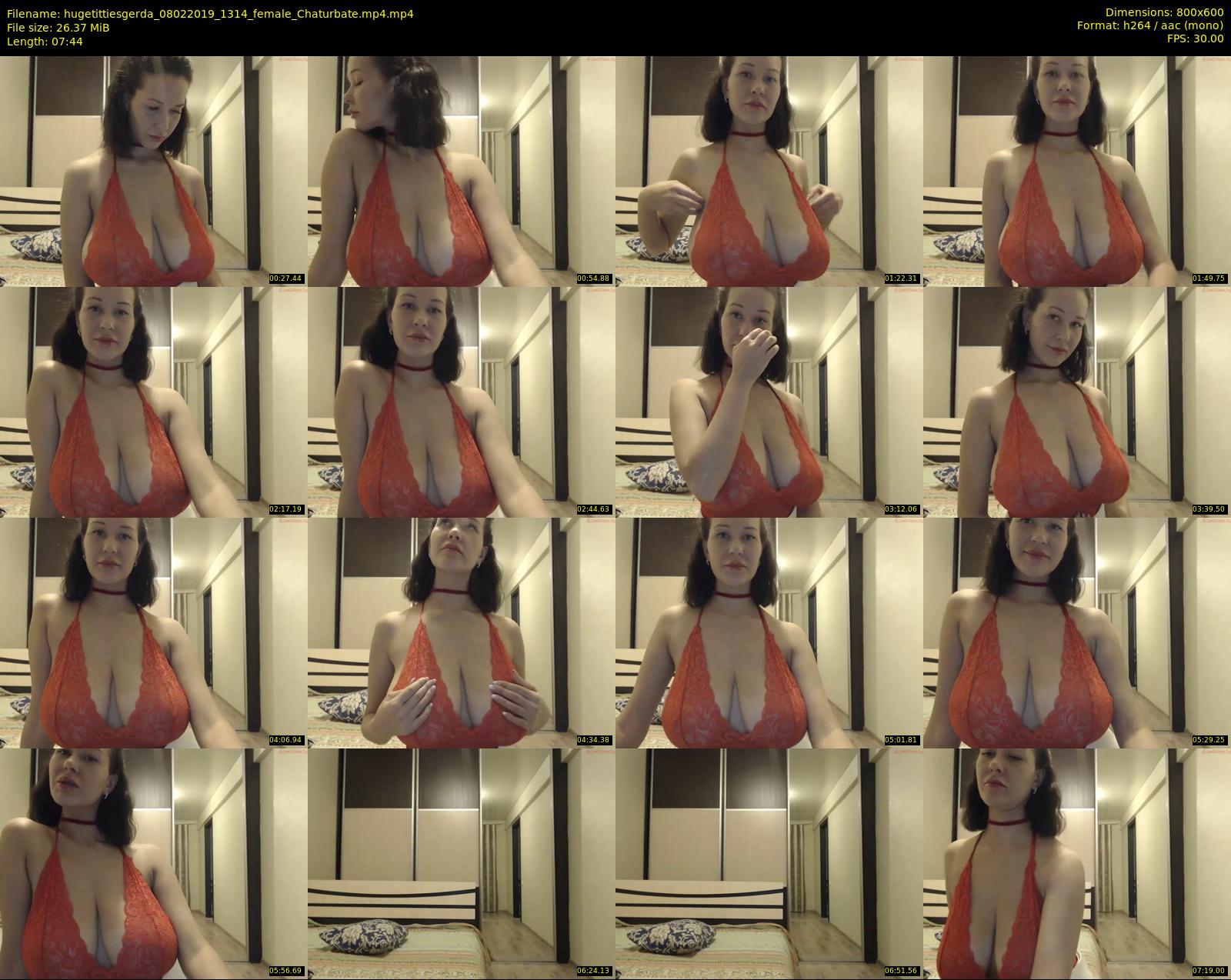 hugetittiesgerda — 8 minute Chaturbate female cam show recording, 480p, Feb 8, 2019