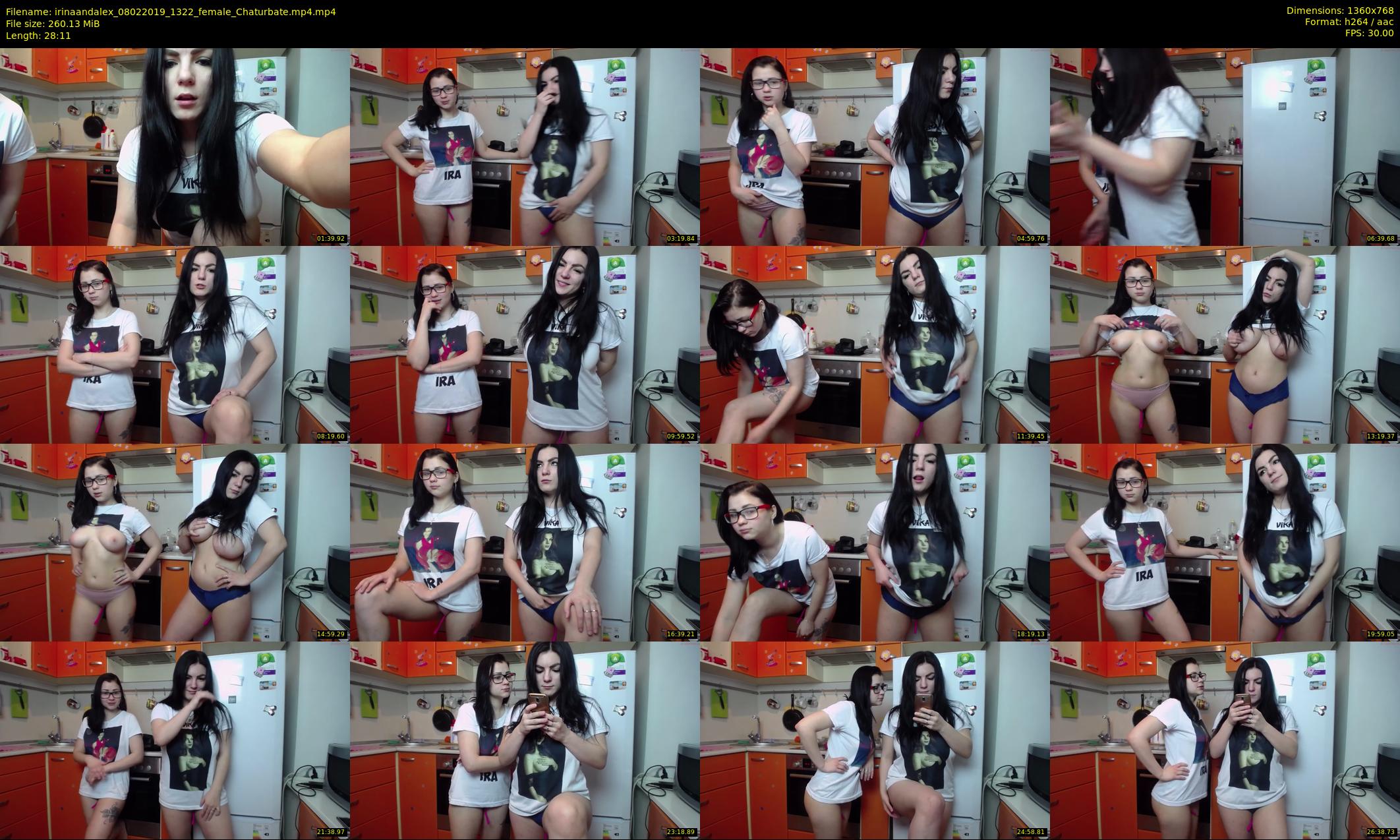 irinaandalex — 29 minute Chaturbate couple cam show recording, 720p, Feb 8, 2019